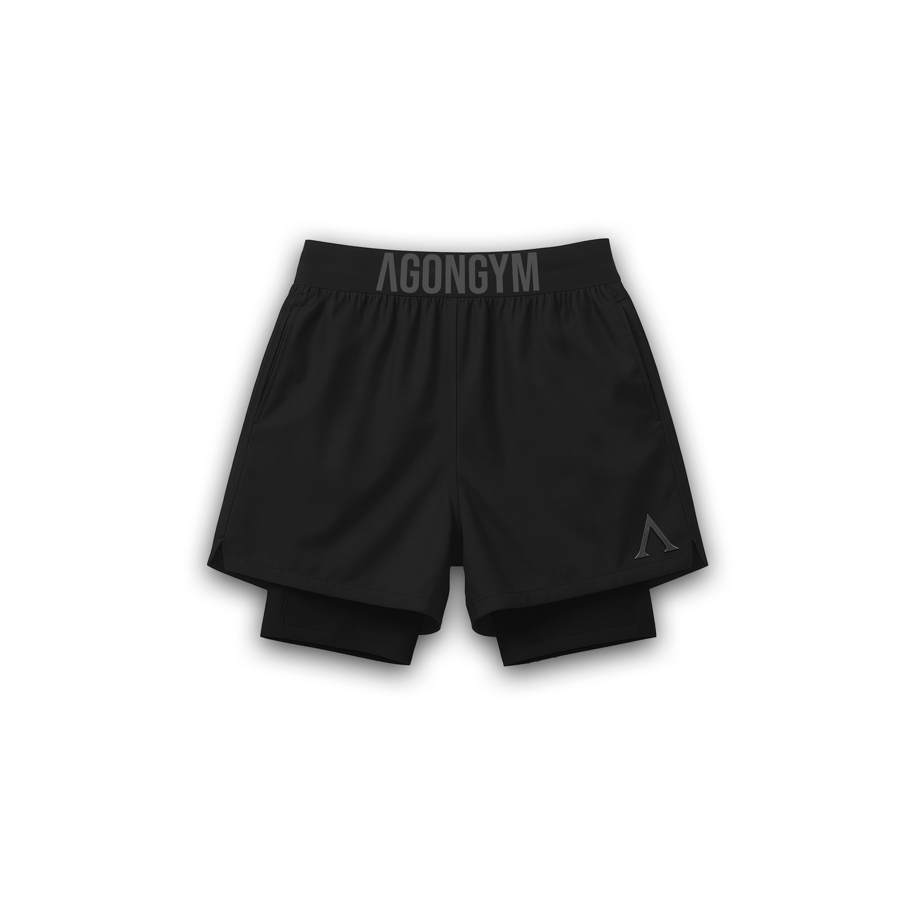 SHORT TECH DARK BATTLE - BLACK