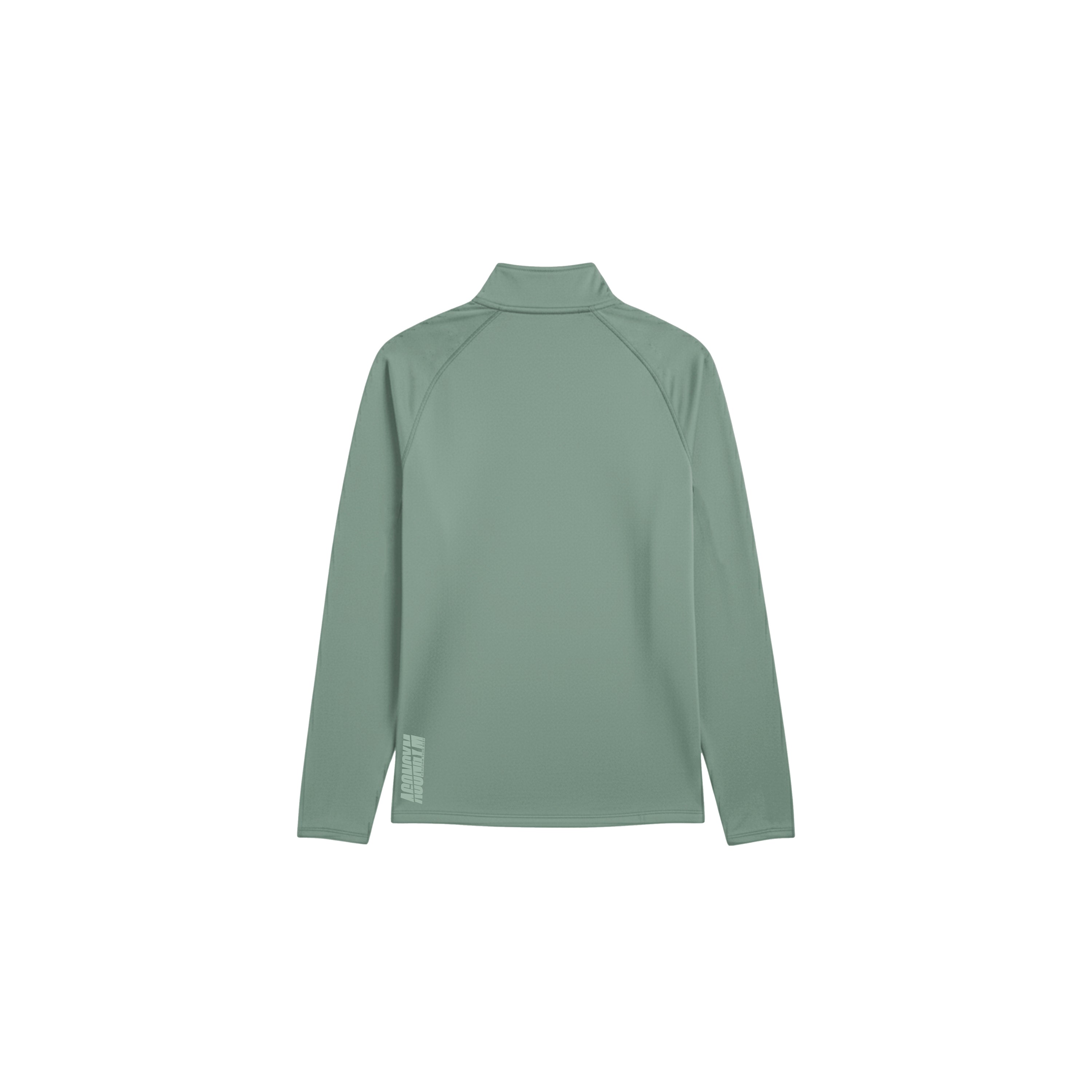 HYBRID ARMOUR ZIP LONG SLEEVE - SHADOW LIGHT GREEN