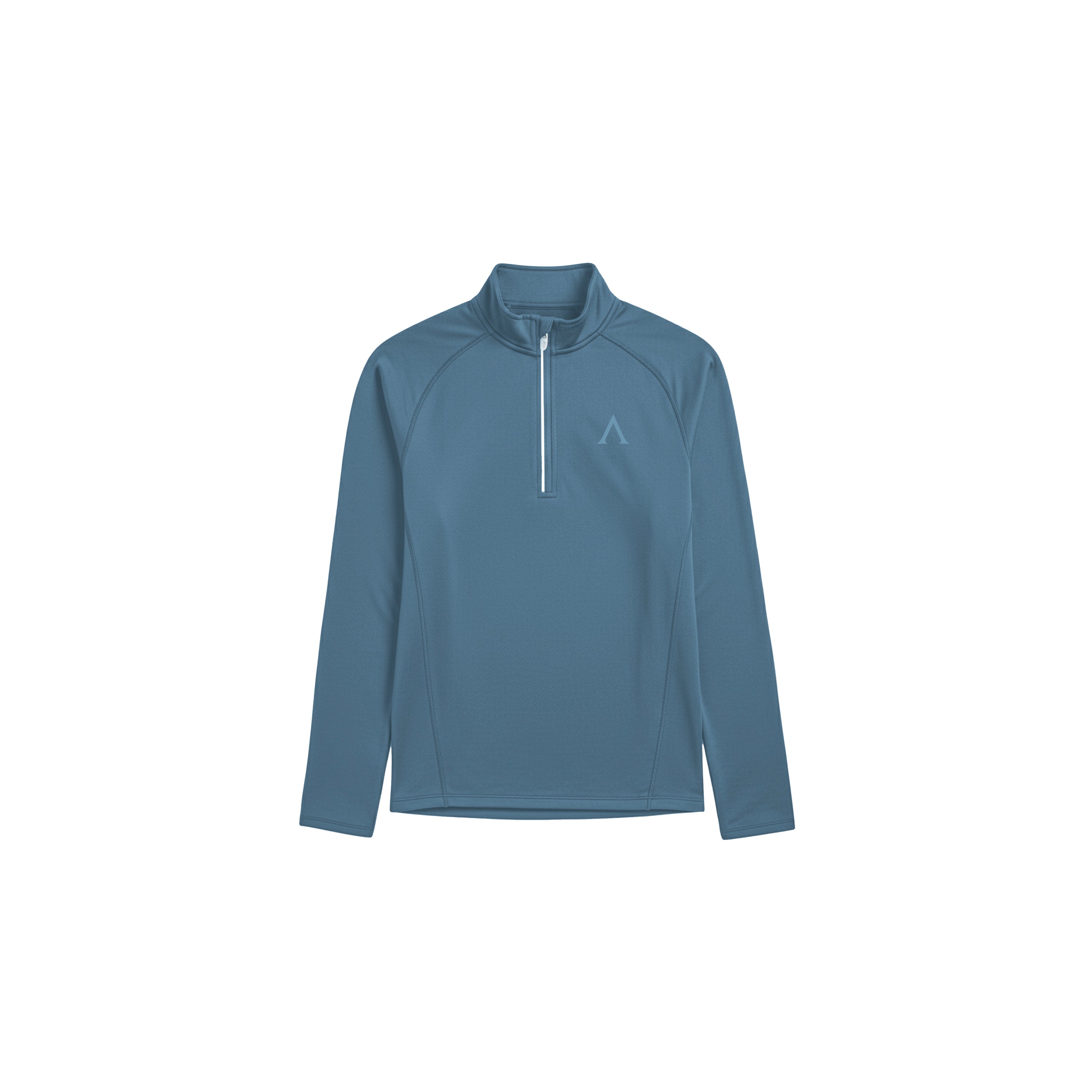 HYBRID ARMOUR ZIP LONG SLEEVE - LIGHT PETROL