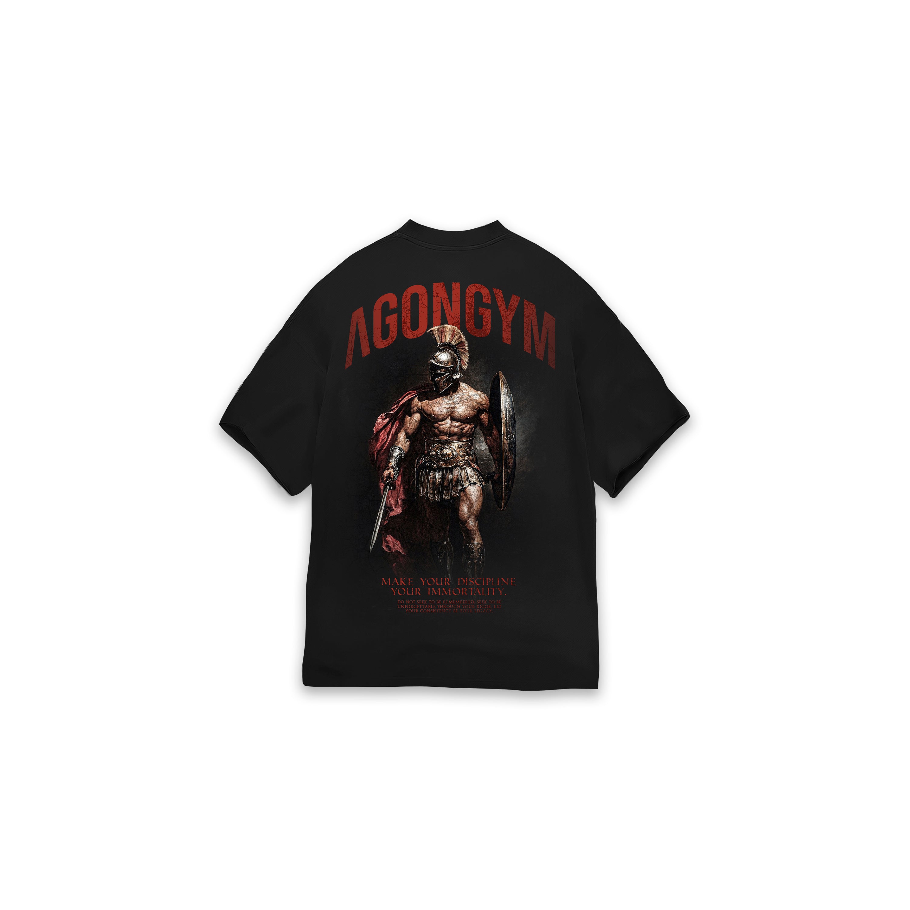 OVERSIZE MYTHO DISCIPLINE - BLACK