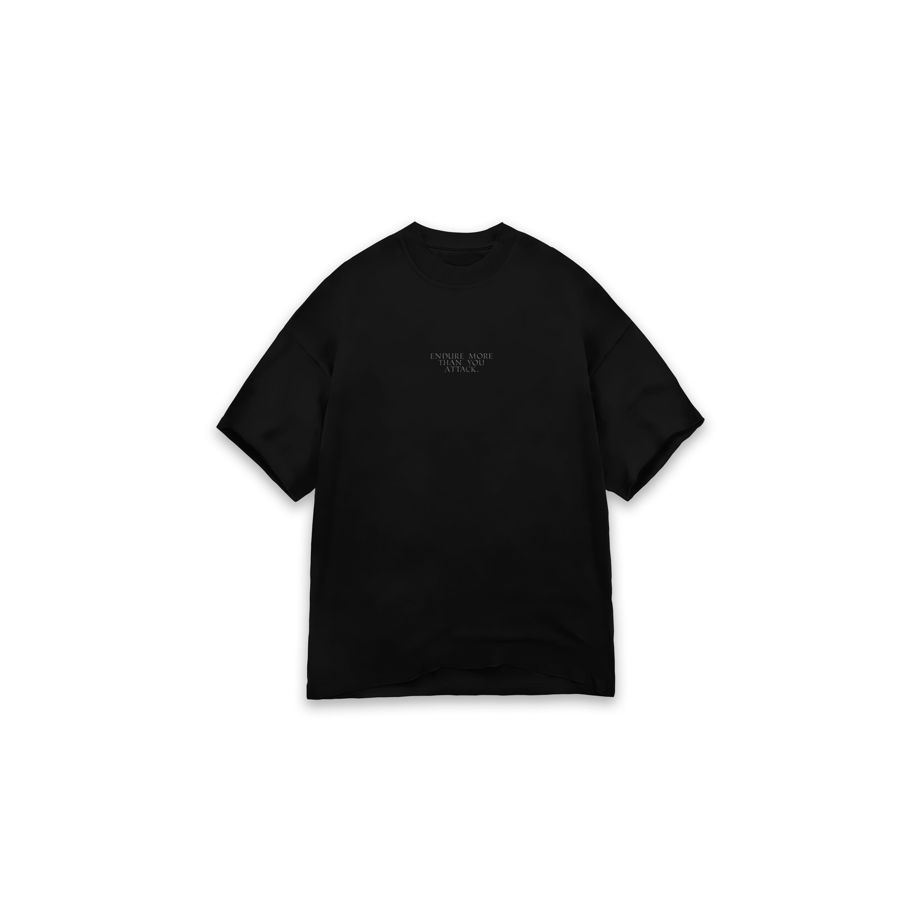 OVERSIZE MYTHO RESILIENCE - BLACK