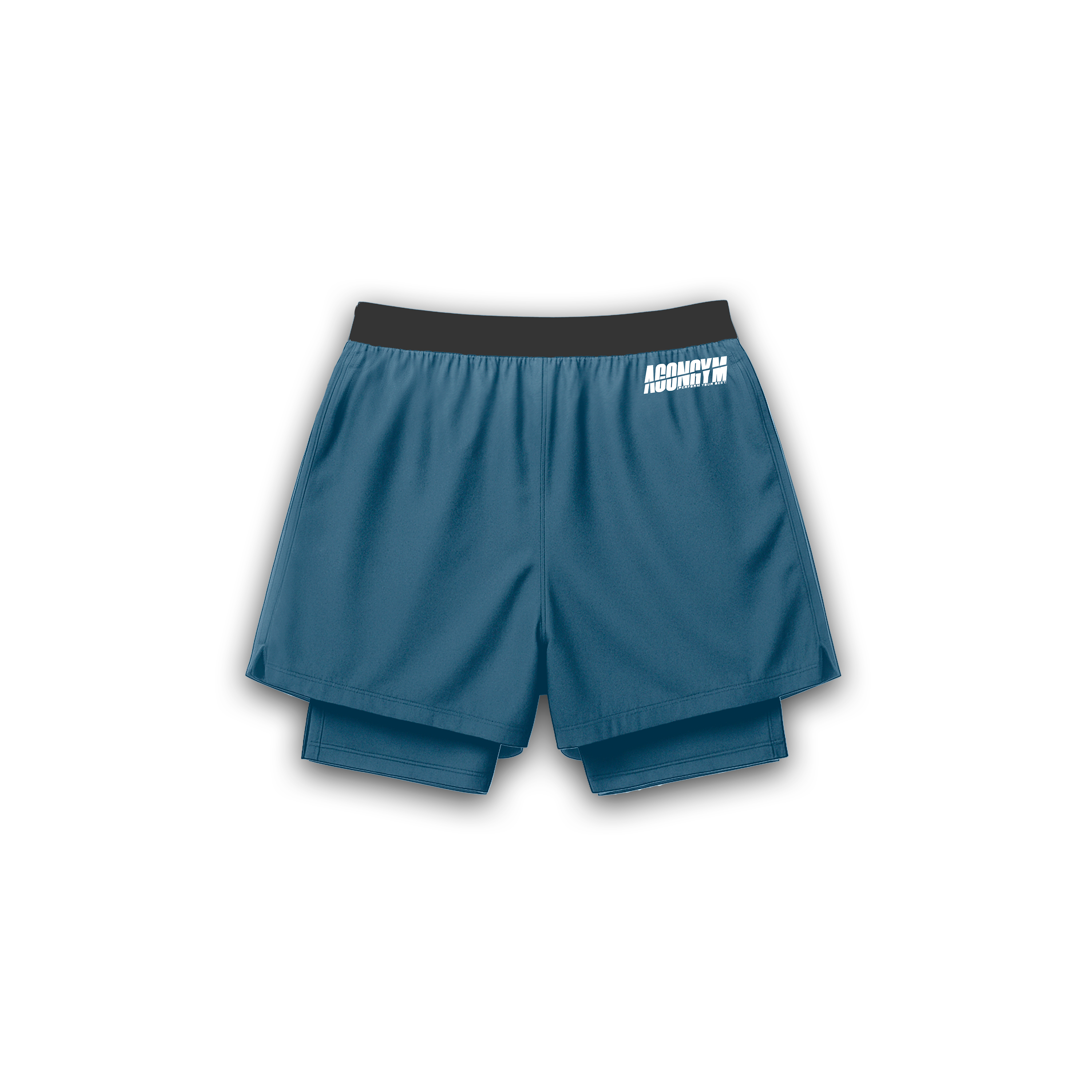 NEXUS PERFORMANCE SHORT - BLUE PETROL