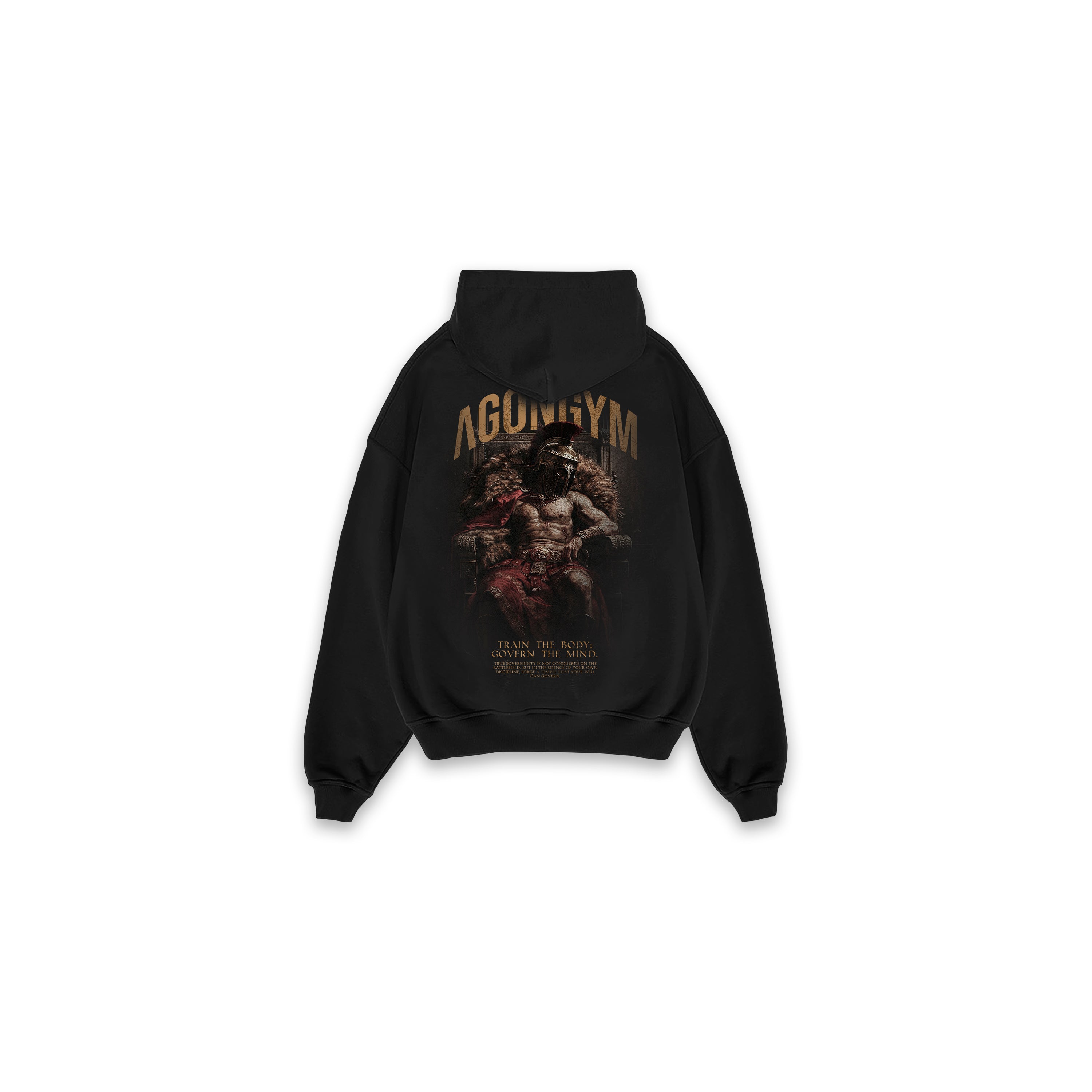 HOODIE MYTHO LEGACY - BLACK