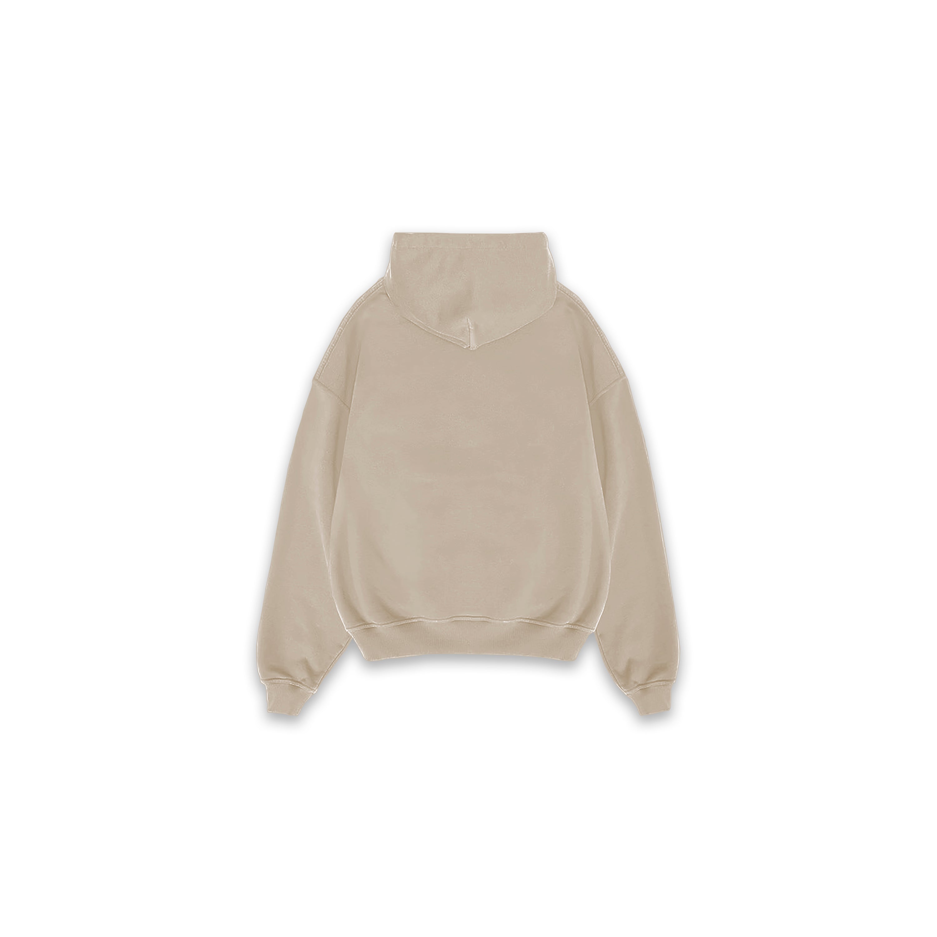 HOODIE LIMITLESS - CAMEL/DARK BROWN