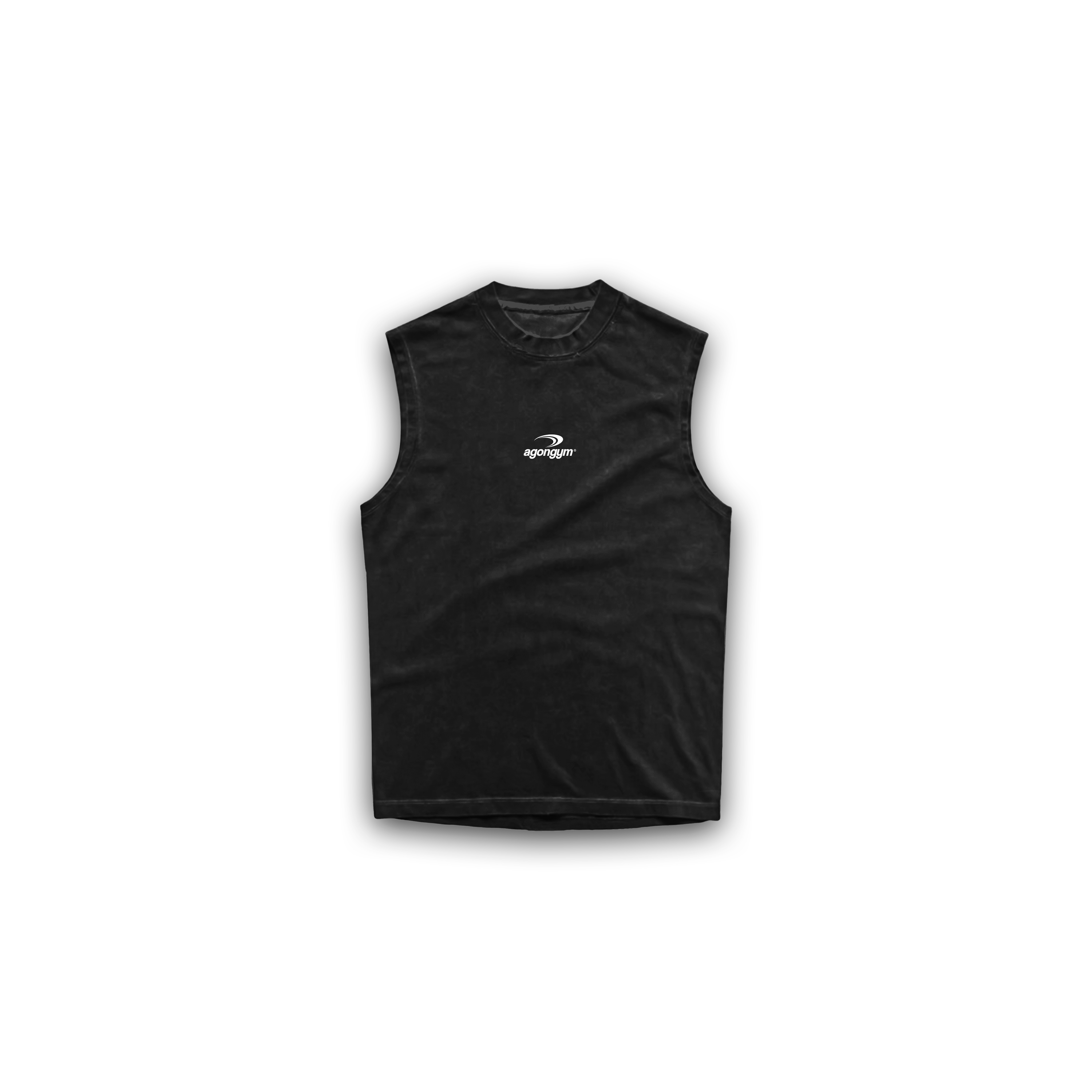 OVERSIZE SLEEVELESS ORIGINAL ROOTS - BLACK