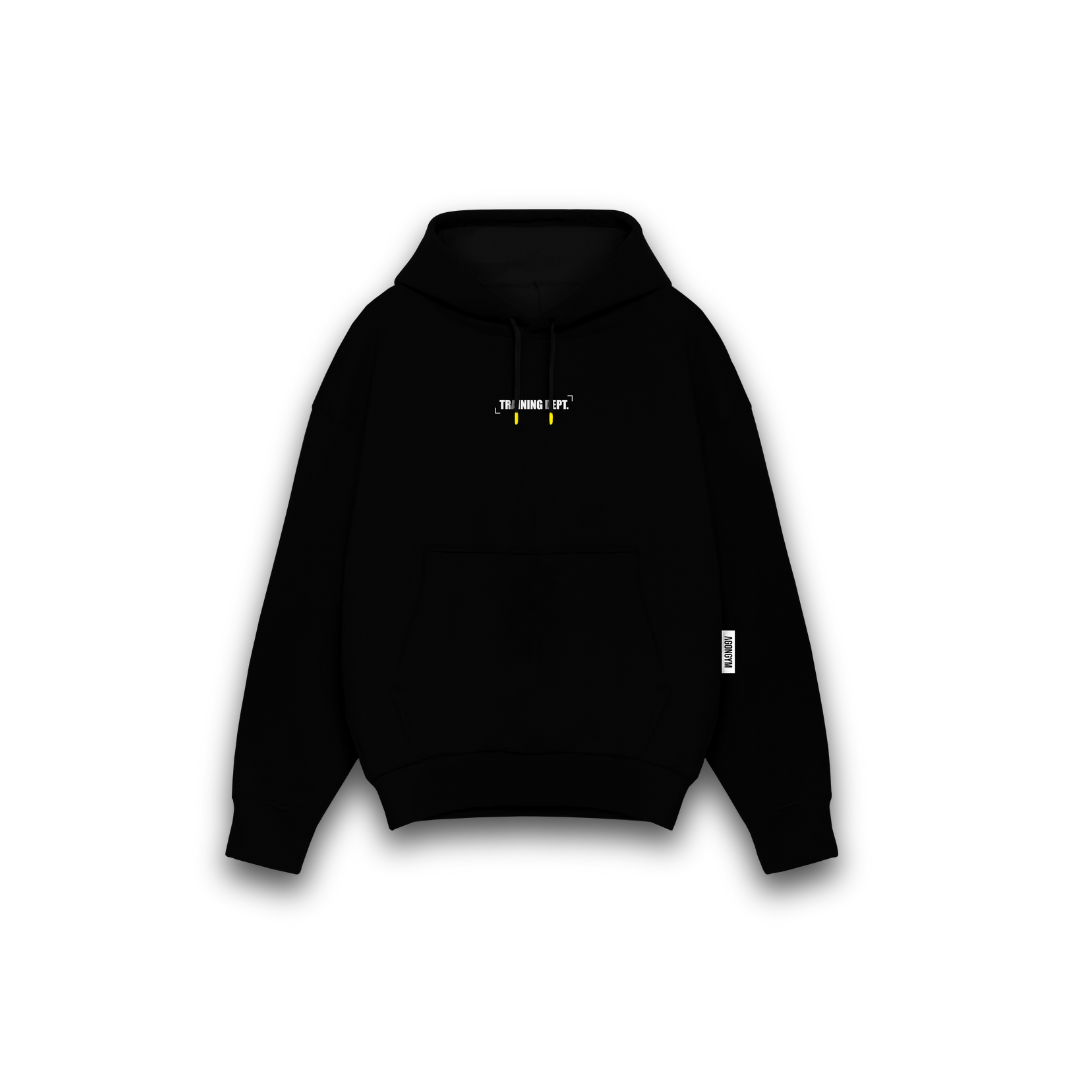 TRAINING DEPARTMENT HOODIE - BLACK