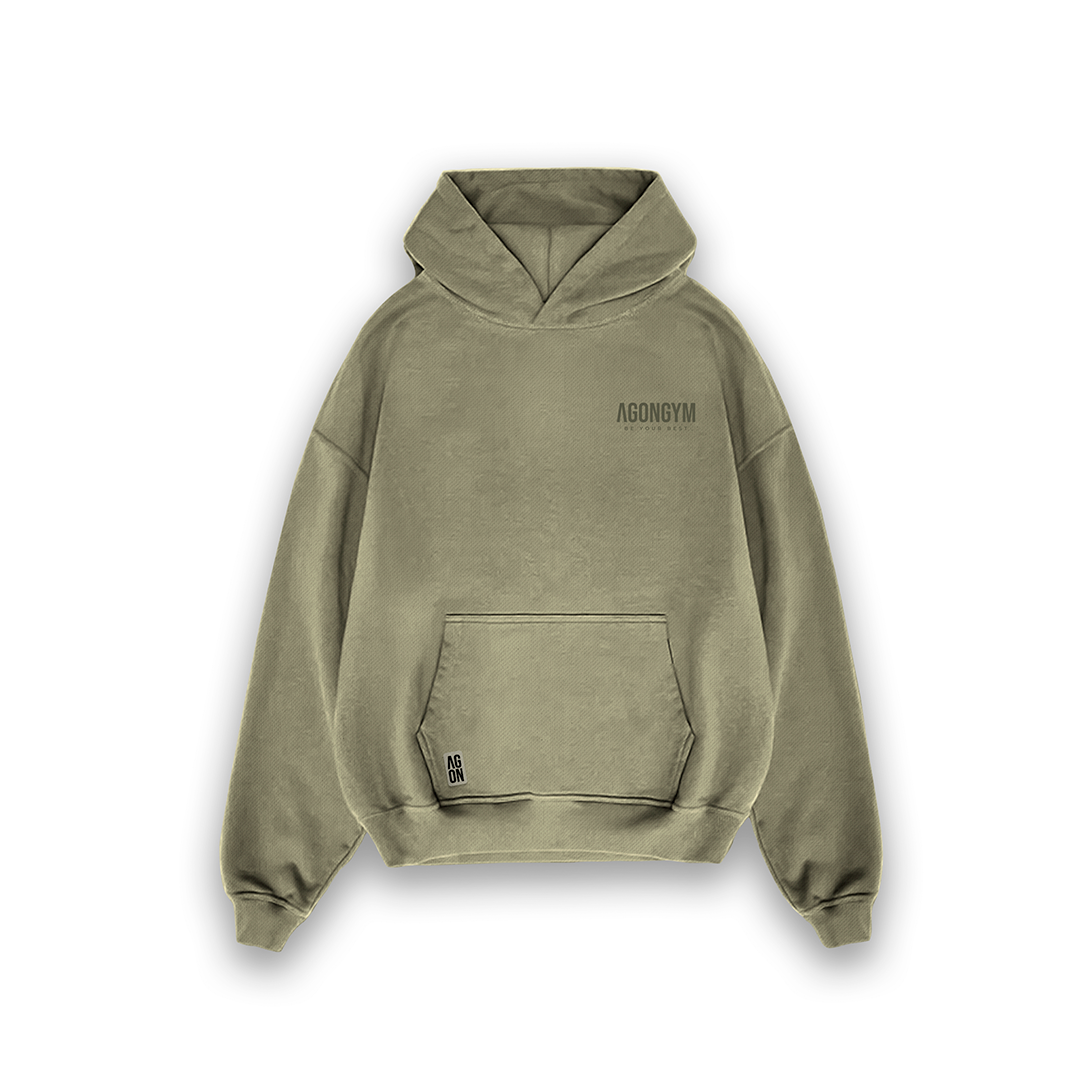 EMPOWERING ATHLETES HOODIE - MILITARY GREEN
