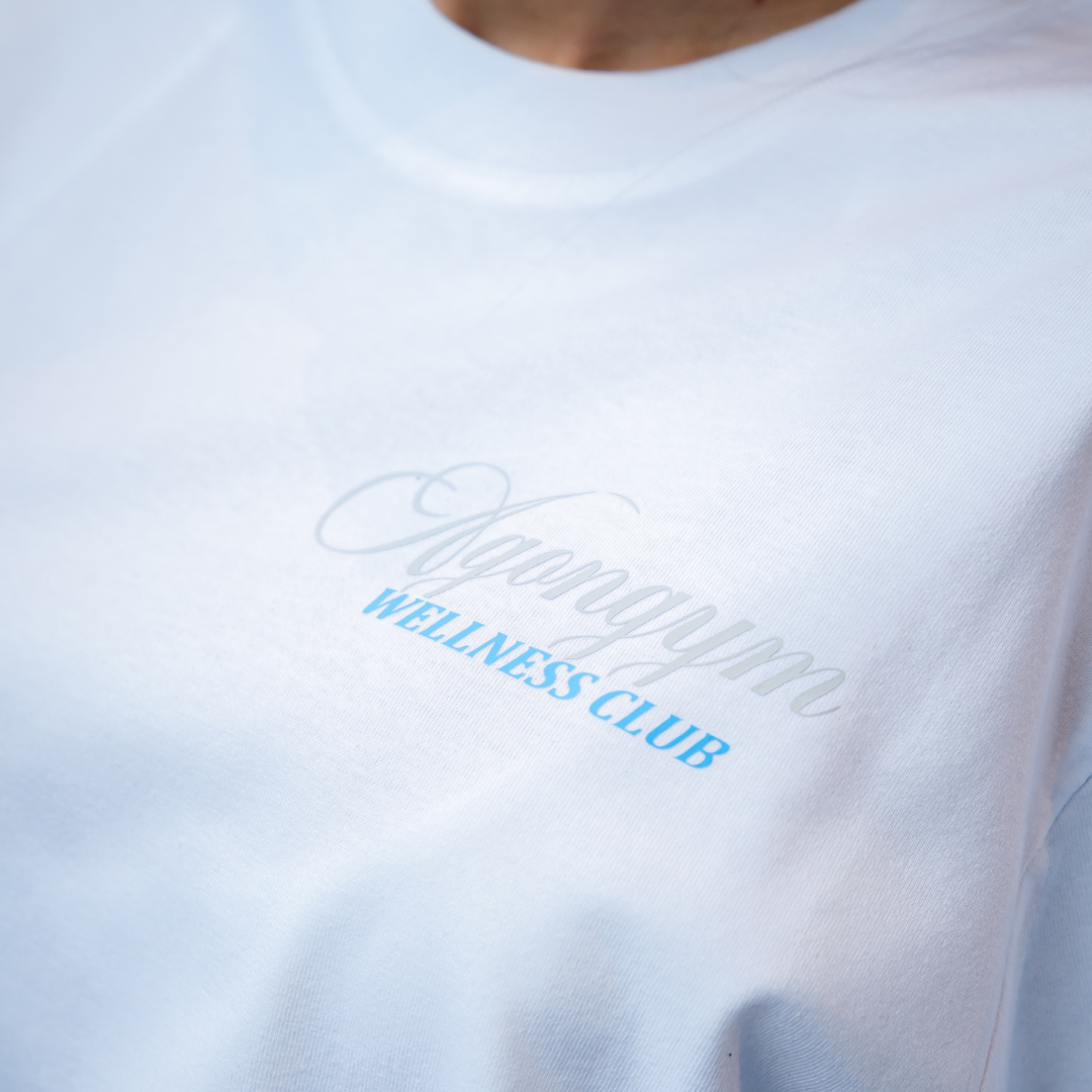 OVERSIZE WELLNESS CLUB - WHITE