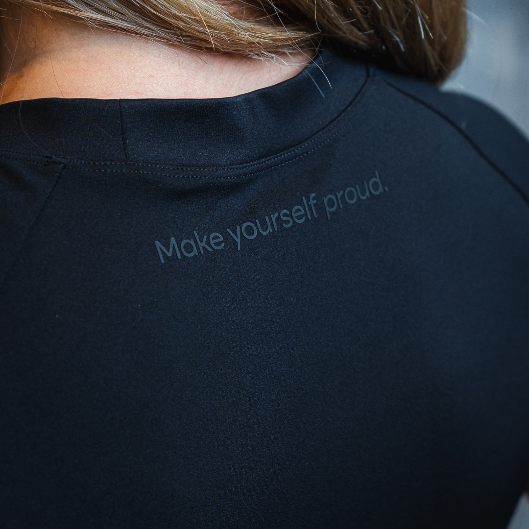 CROP TOP HOMY - BLACK