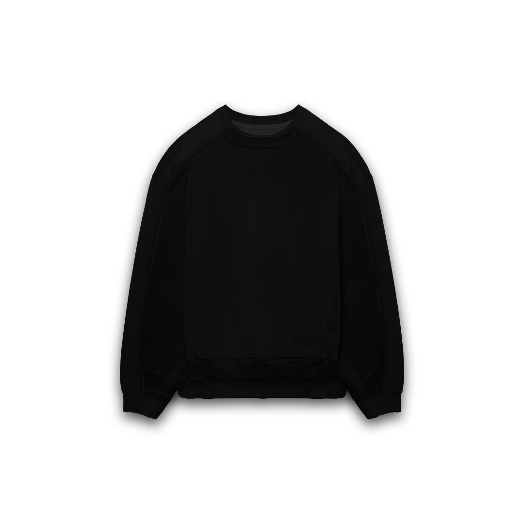 DARK PULLOVER - BLACK