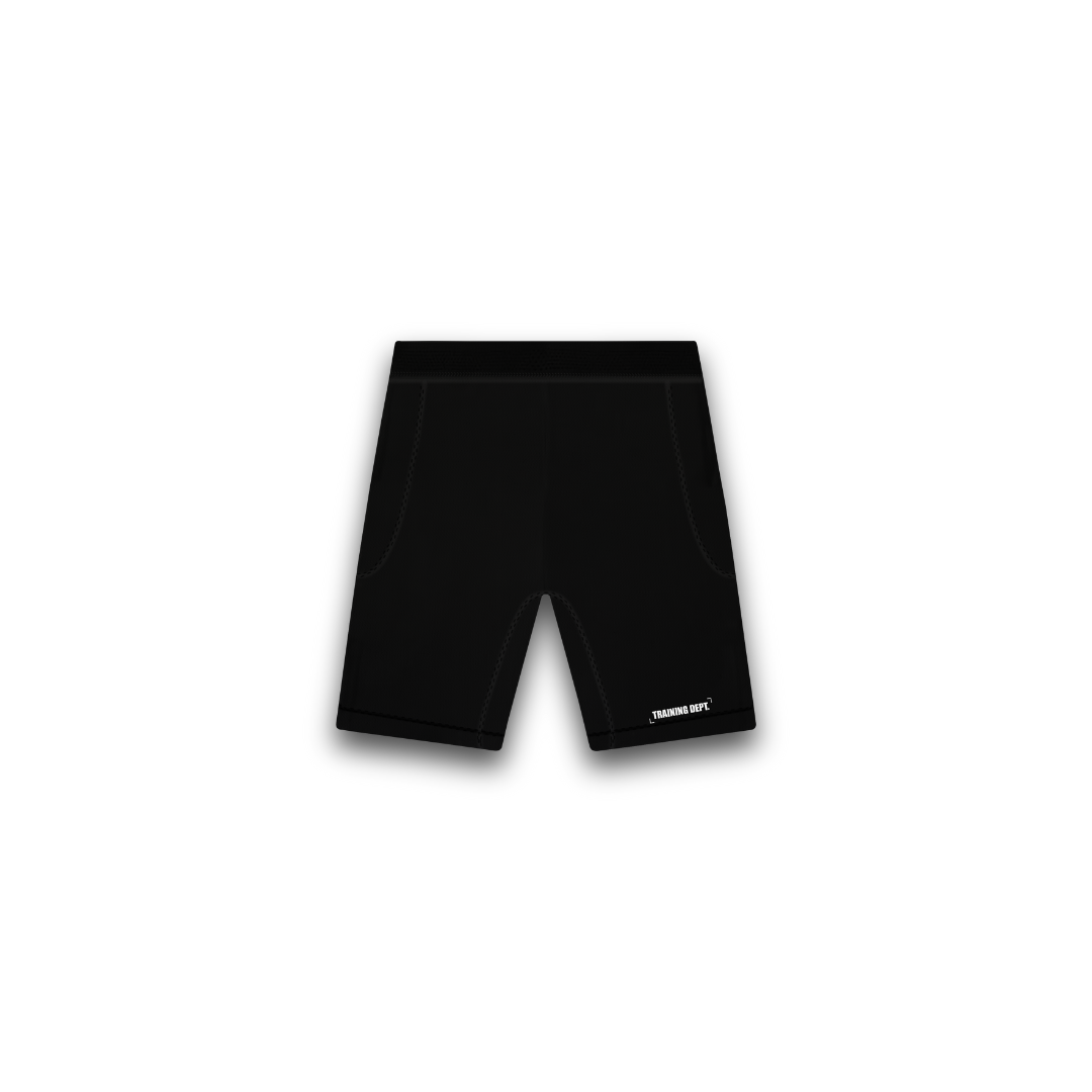 TRAINING DEPT. TIGHT SHORT - BLACK