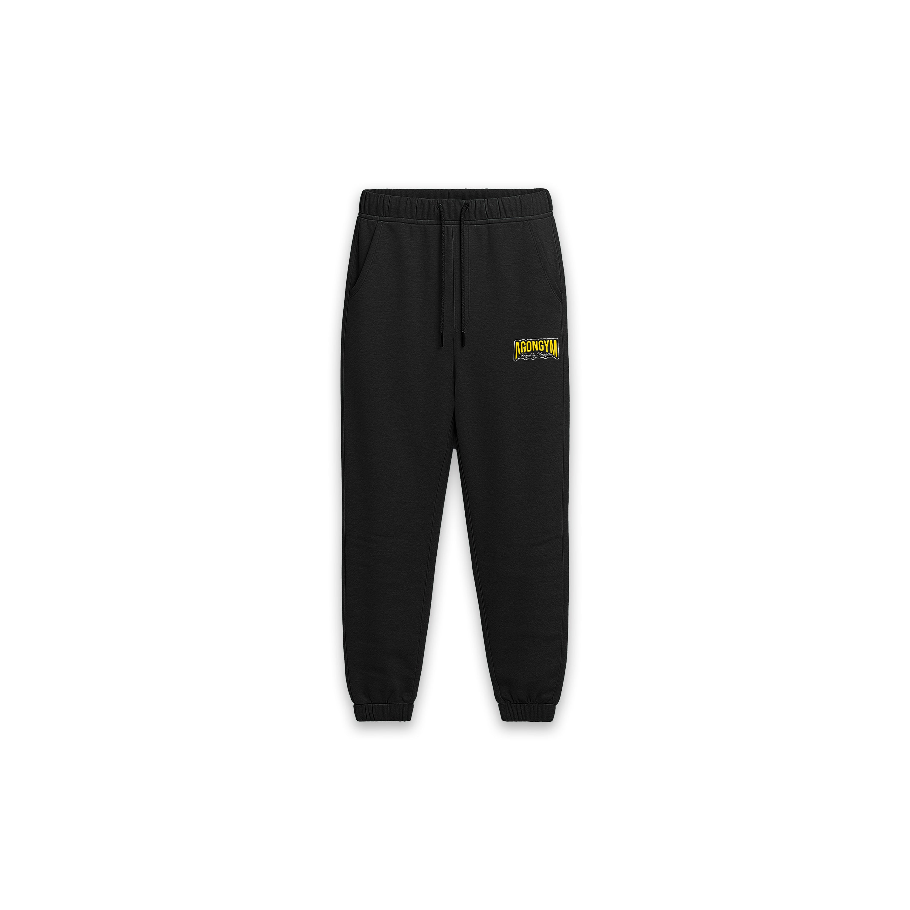 JOGGER LIFTING CLUB - BLACK/ GOLDEN YELLOW