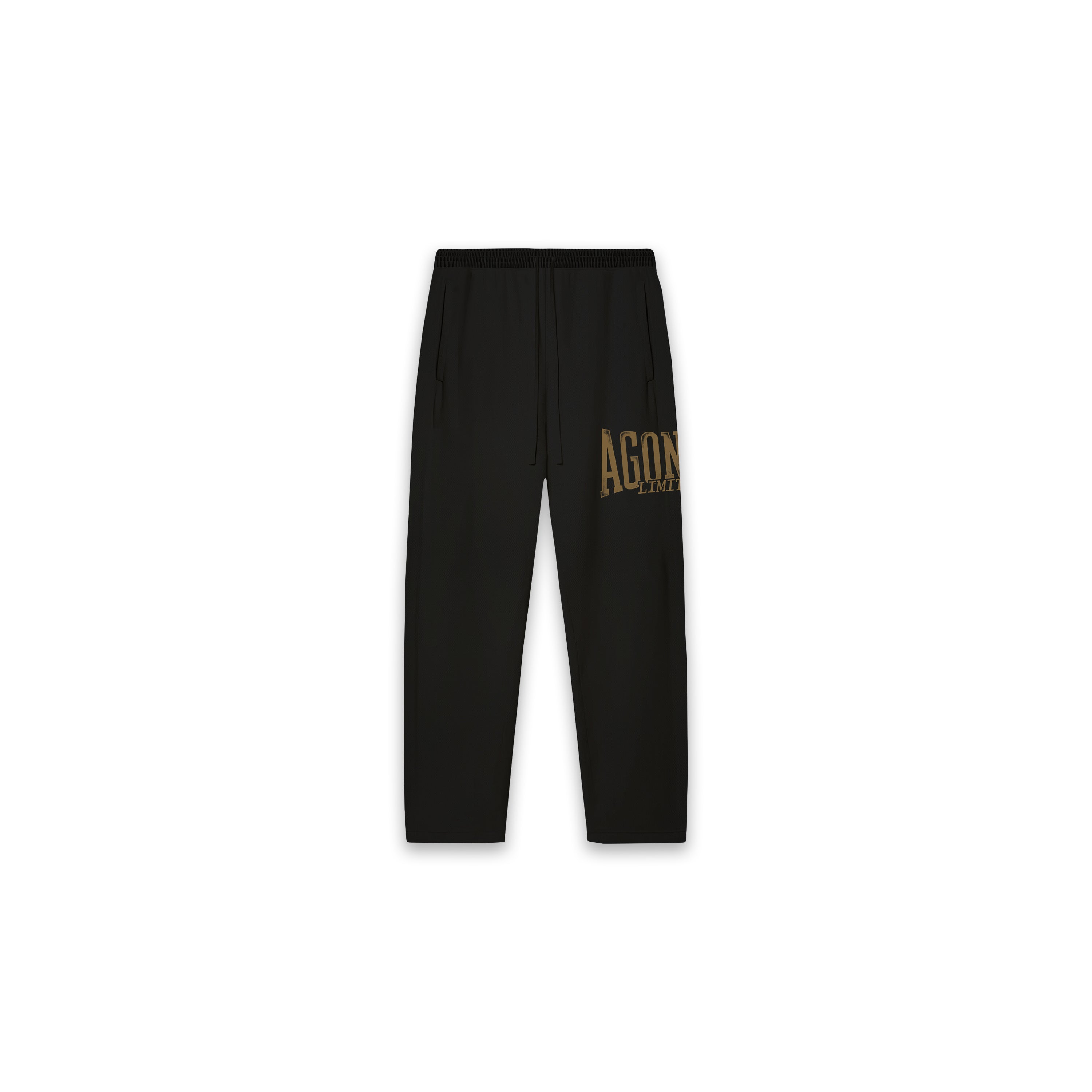 JOGGER LIMITLESS - BLACK/MUSTARD