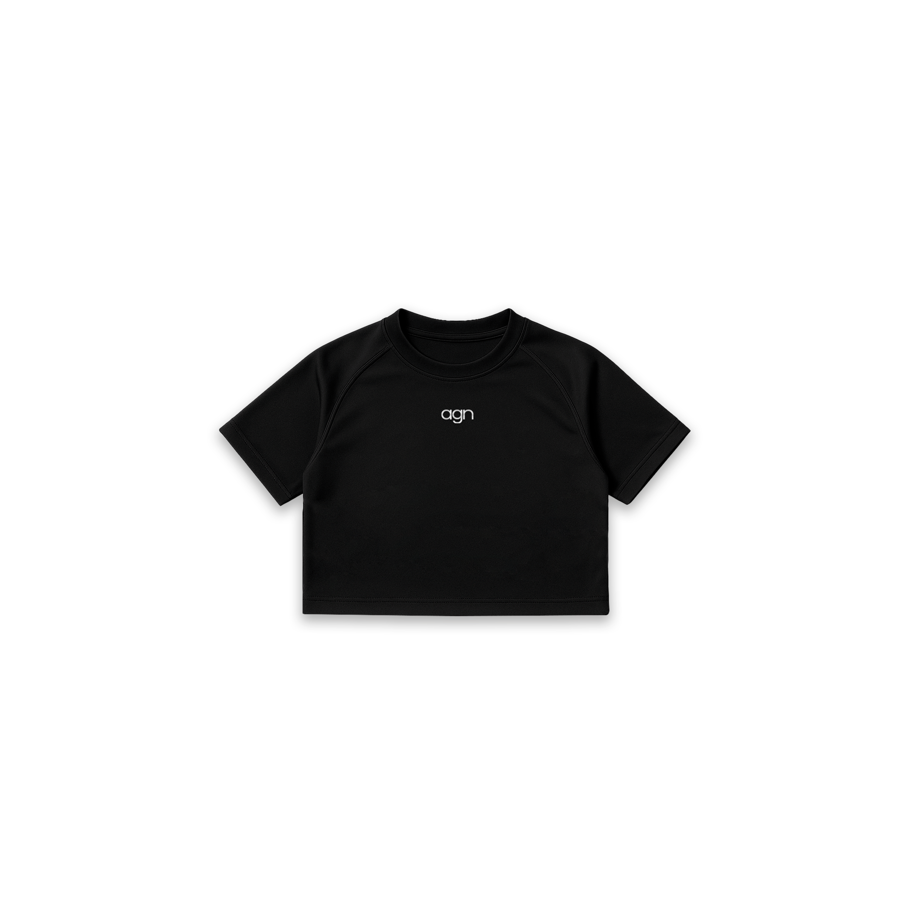 CROP TOP HOMY - BLACK