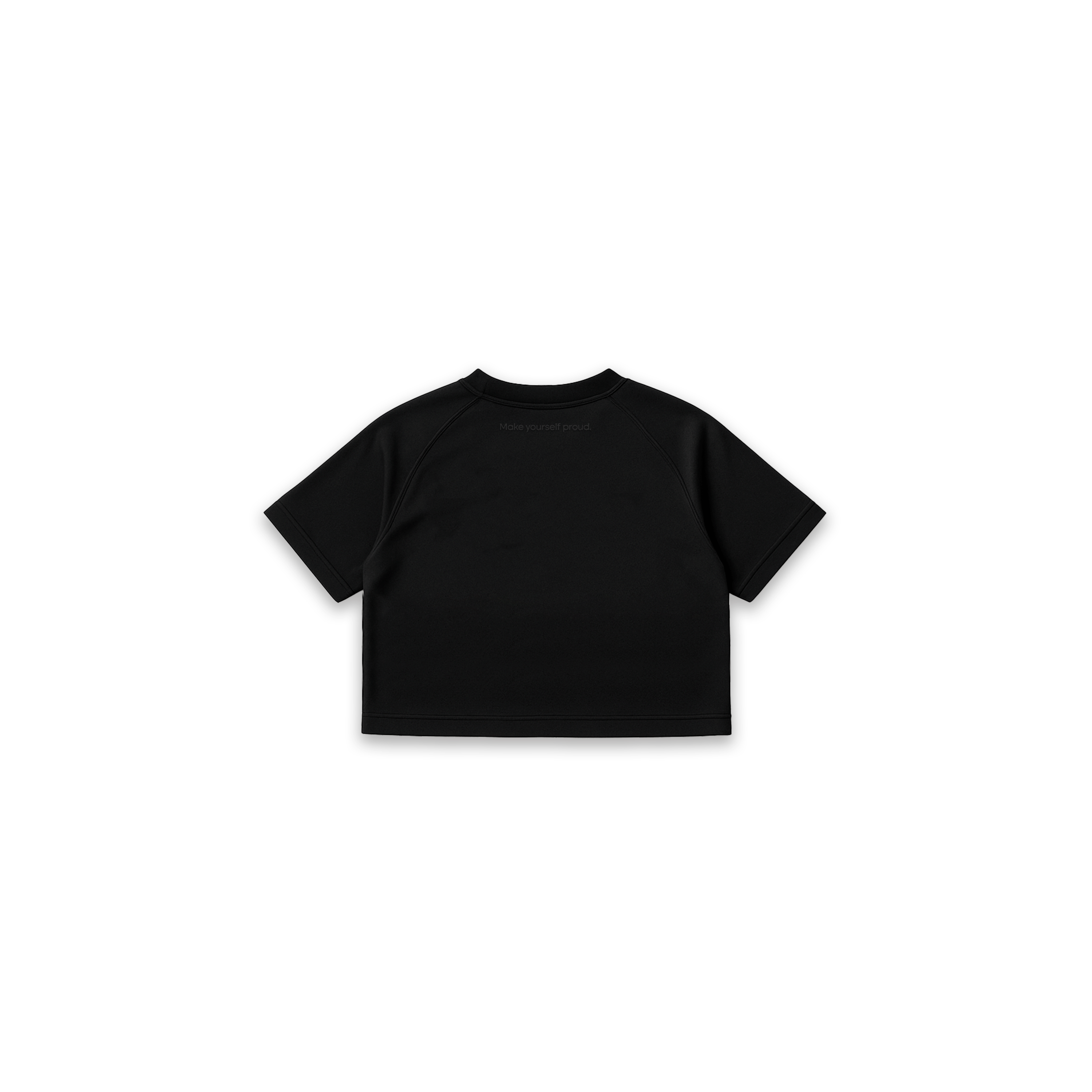 CROP TOP HOMY - BLACK