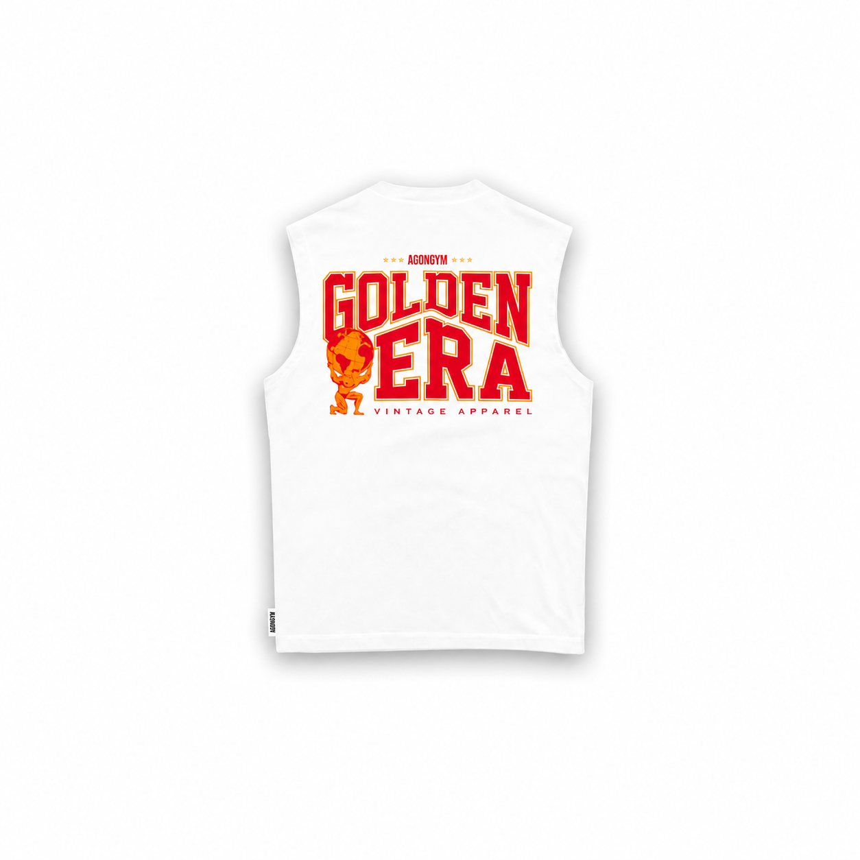GOLDEN ERA OVERSIZE SLEEVELESS - WHITE