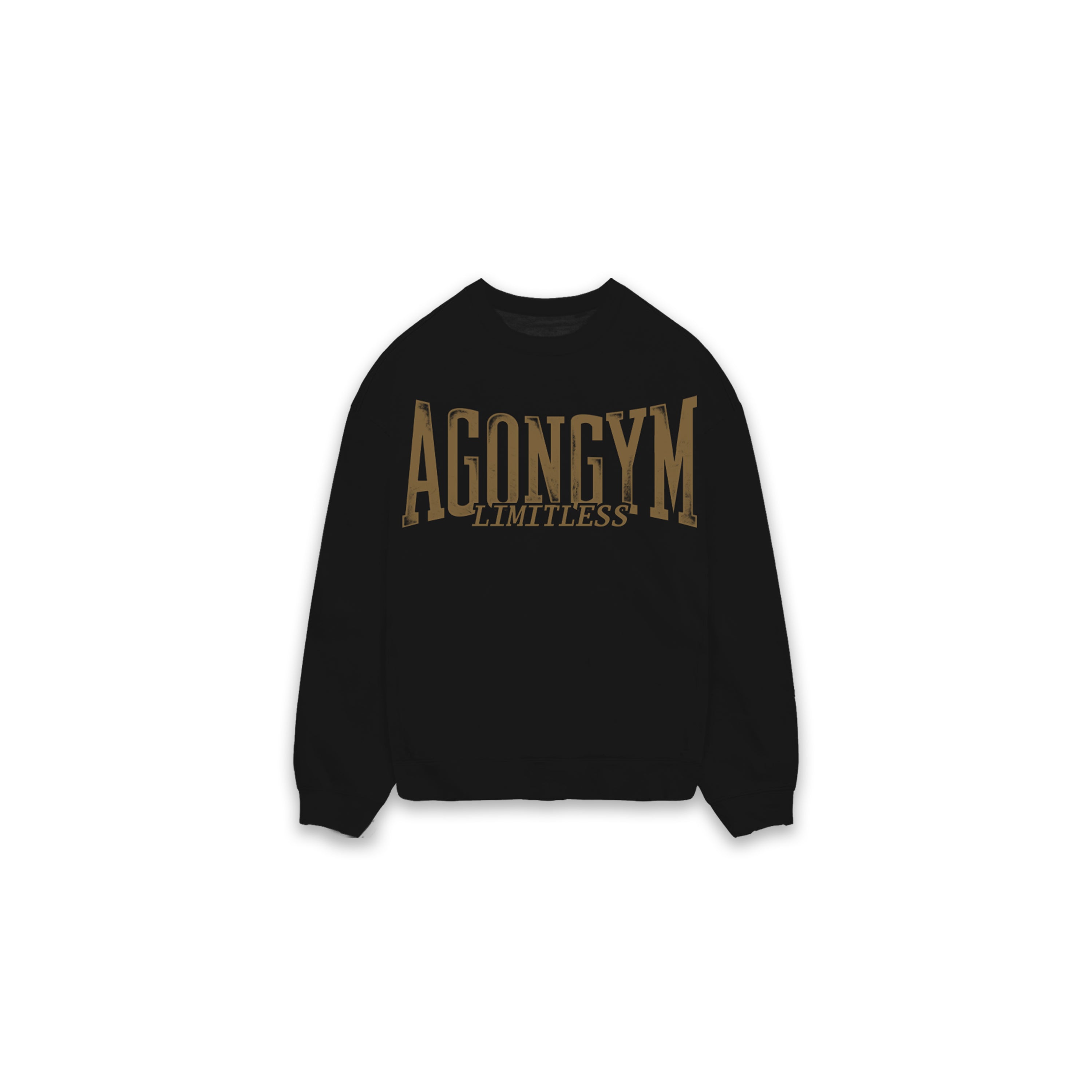 PULLOVER LIMITLESS - BLACK/MUSTARD