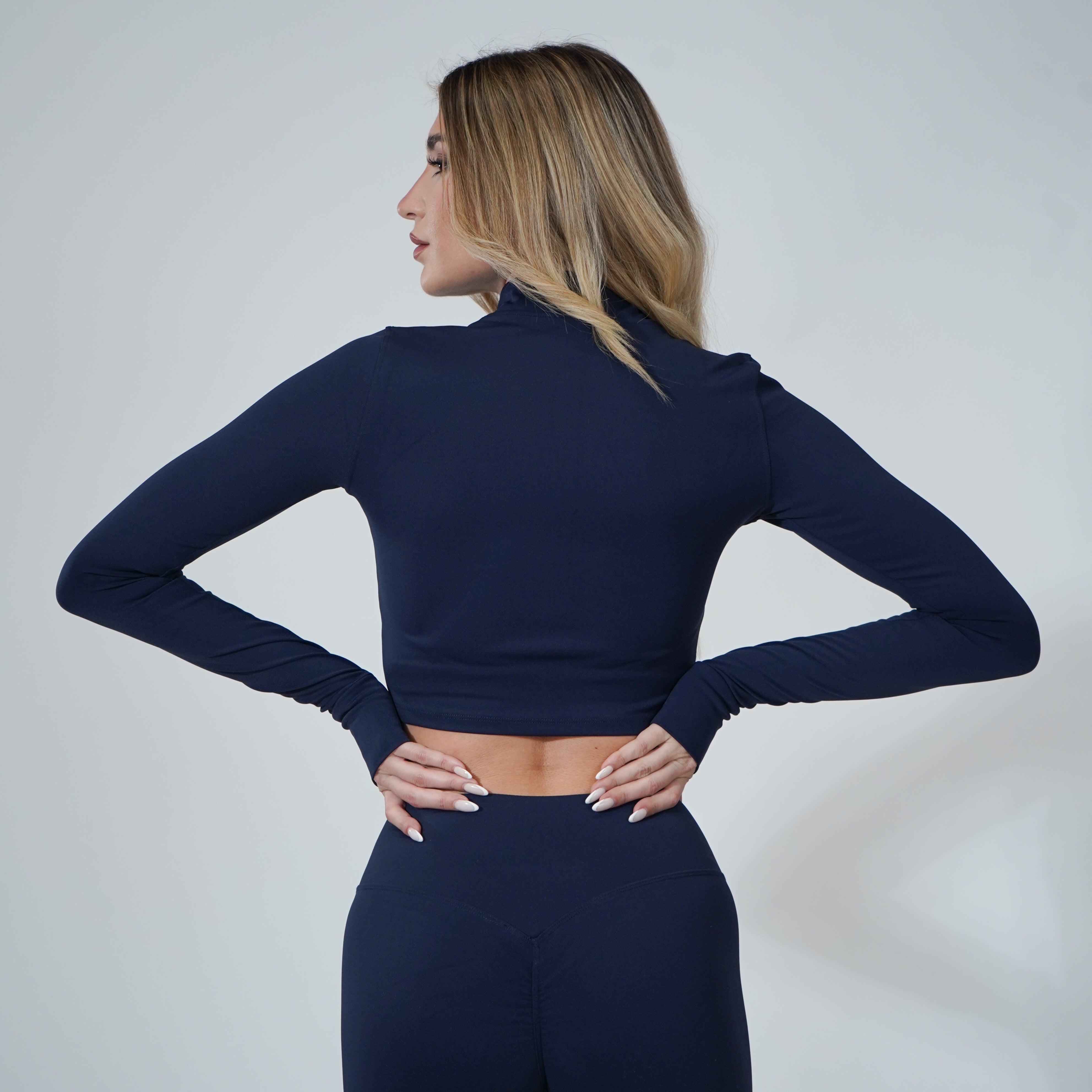 LNDN LONG TOP - NAVY