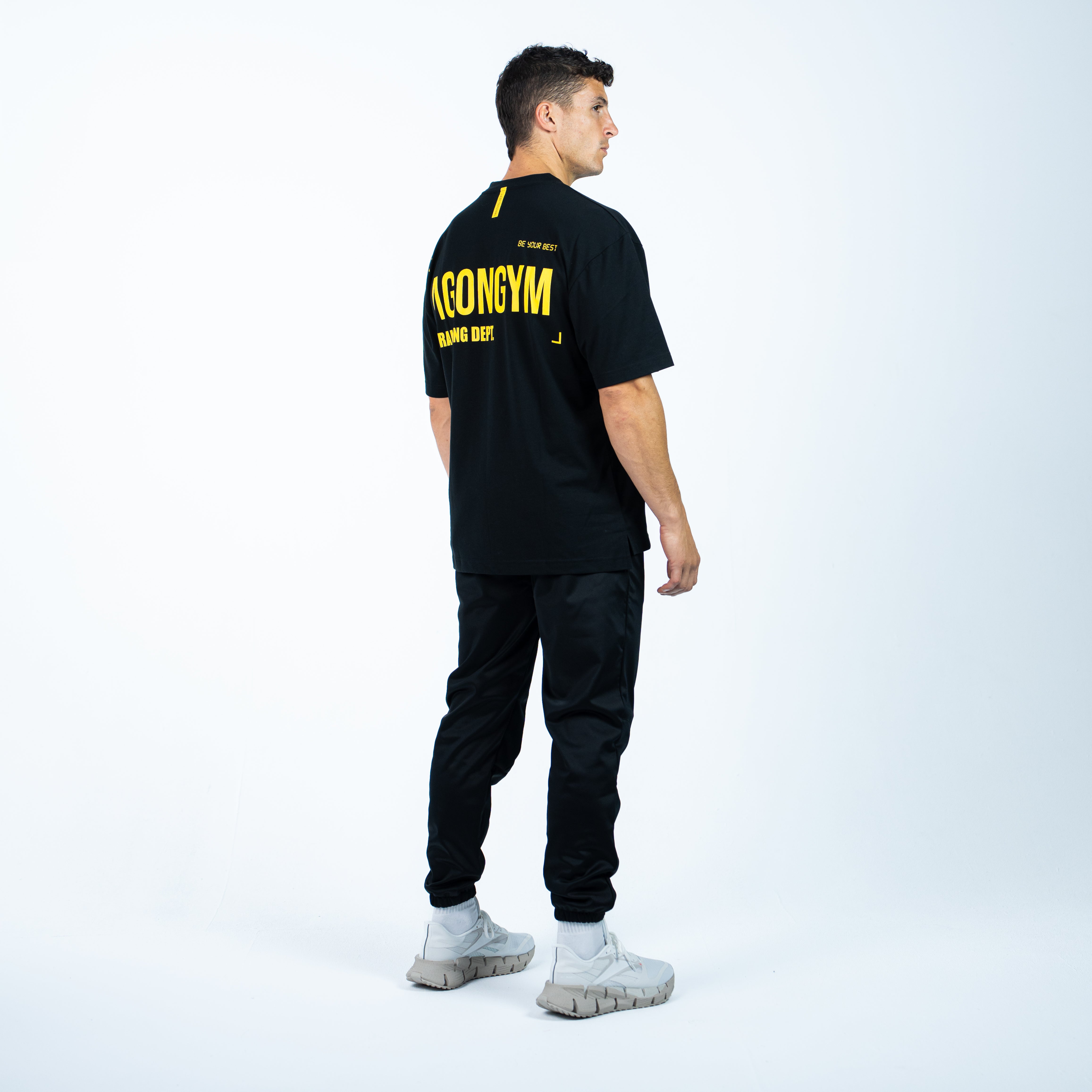 TRAINING DEPARTMENT OVERSIZE - BLACK - YELLOW