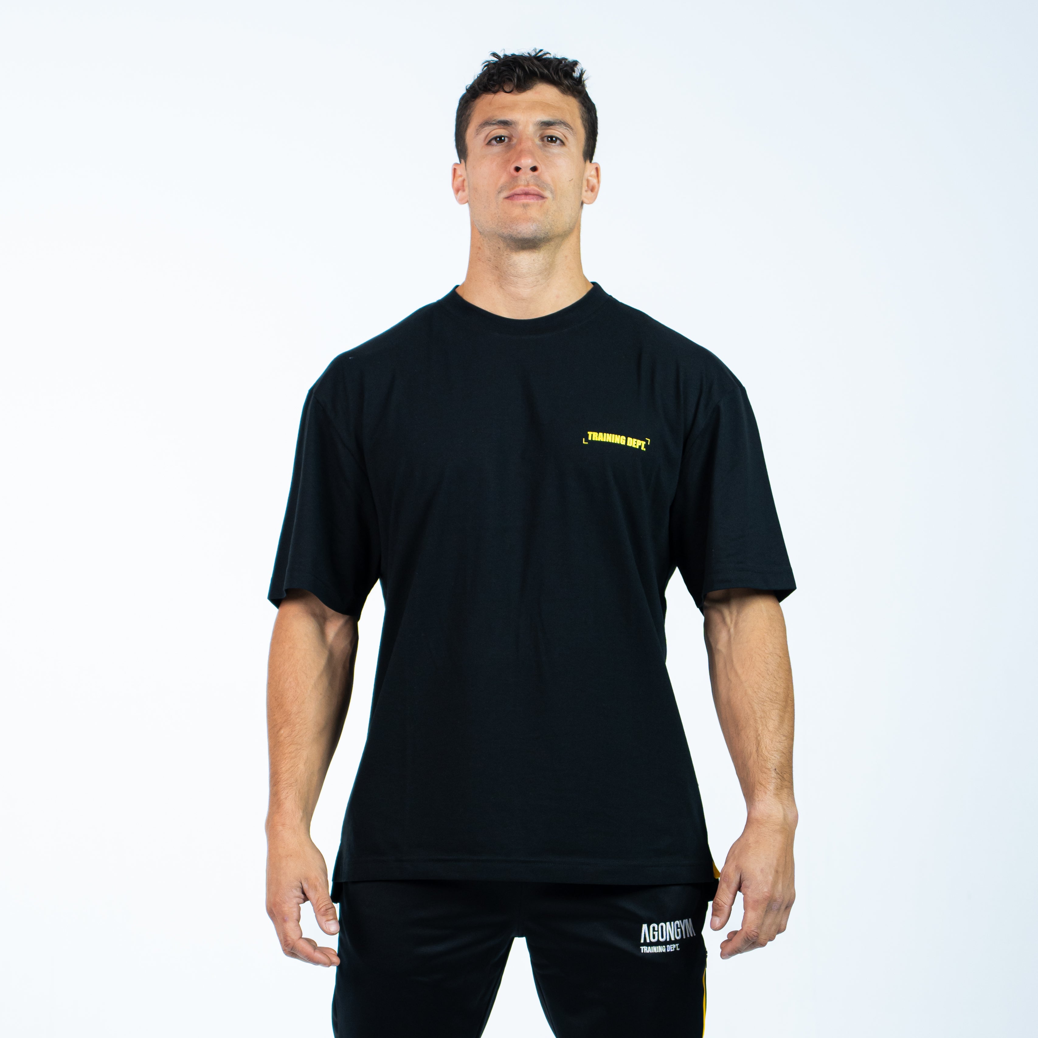 TRAINING DEPARTMENT OVERSIZE - BLACK - YELLOW