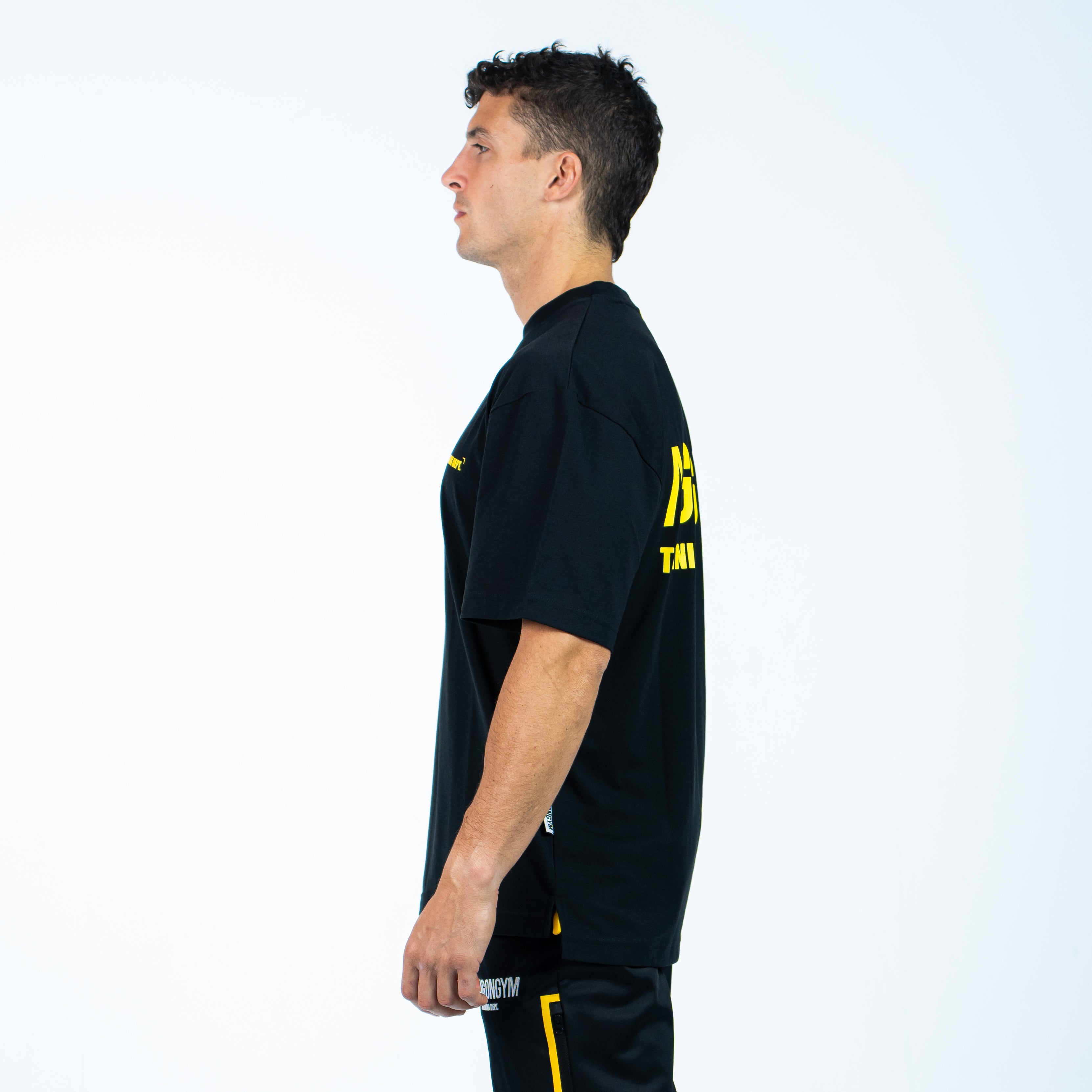 TRAINING DEPARTMENT OVERSIZE - BLACK - YELLOW