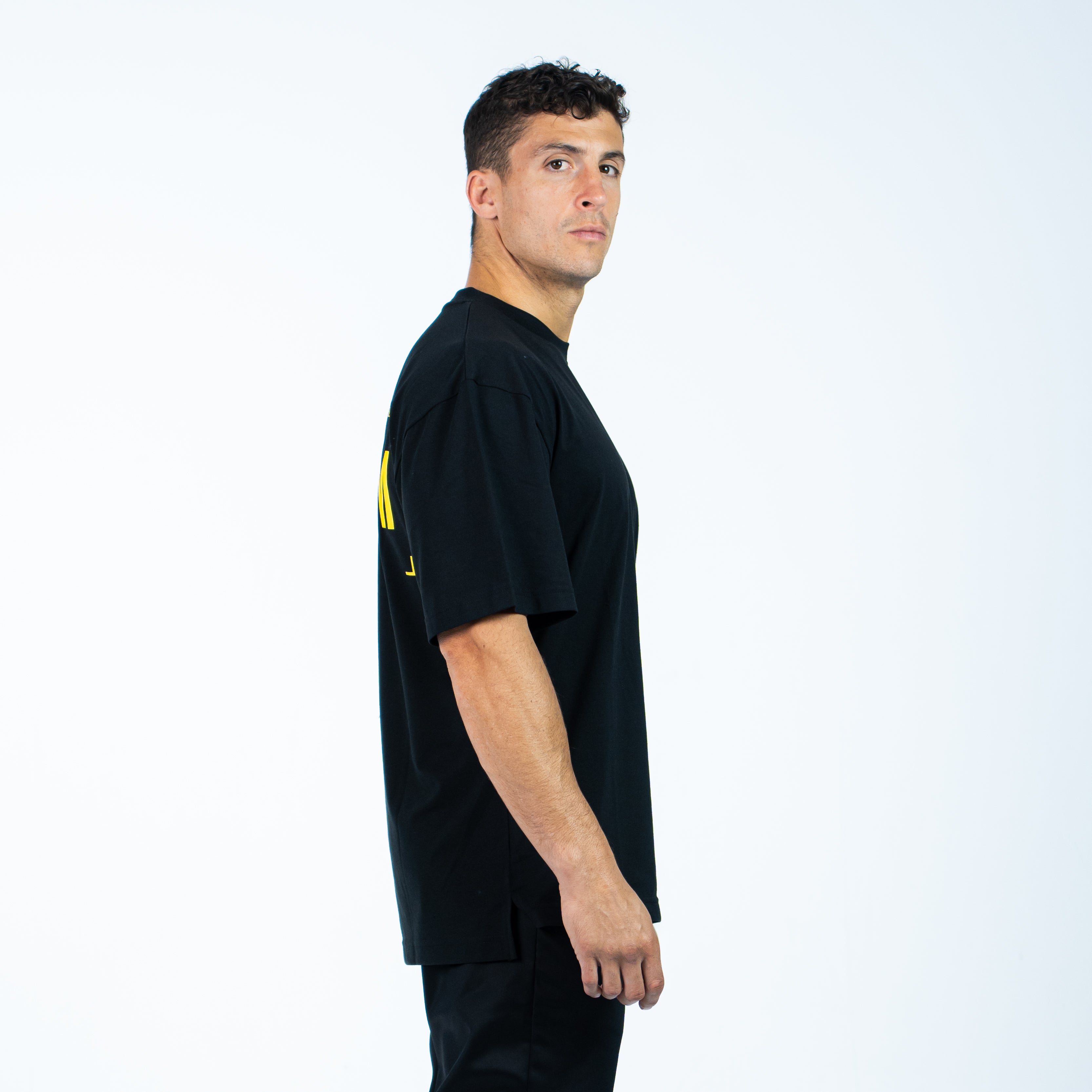 TRAINING DEPARTMENT OVERSIZE - BLACK - YELLOW