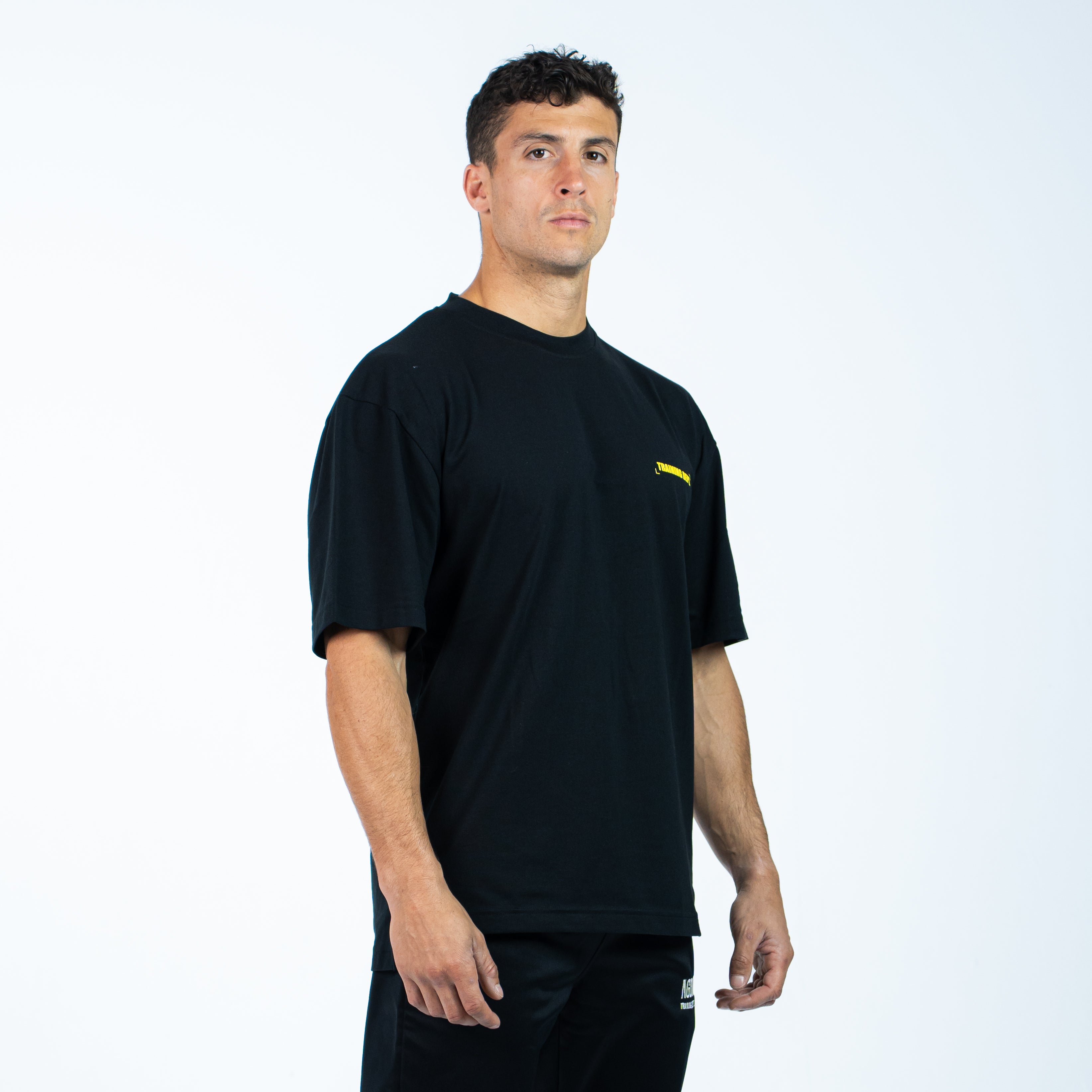 TRAINING DEPARTMENT OVERSIZE - BLACK - YELLOW