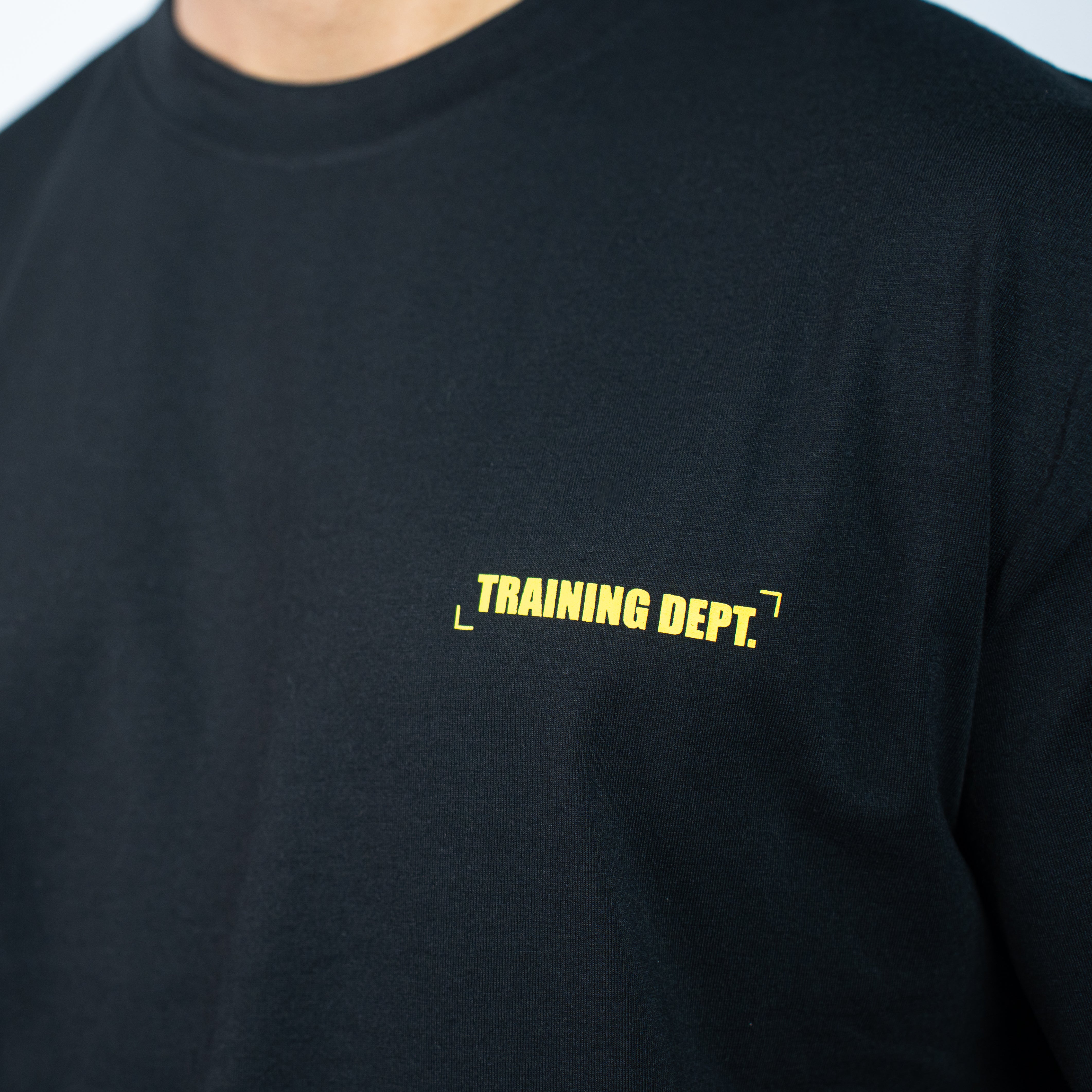TRAINING DEPARTMENT OVERSIZE - BLACK - YELLOW