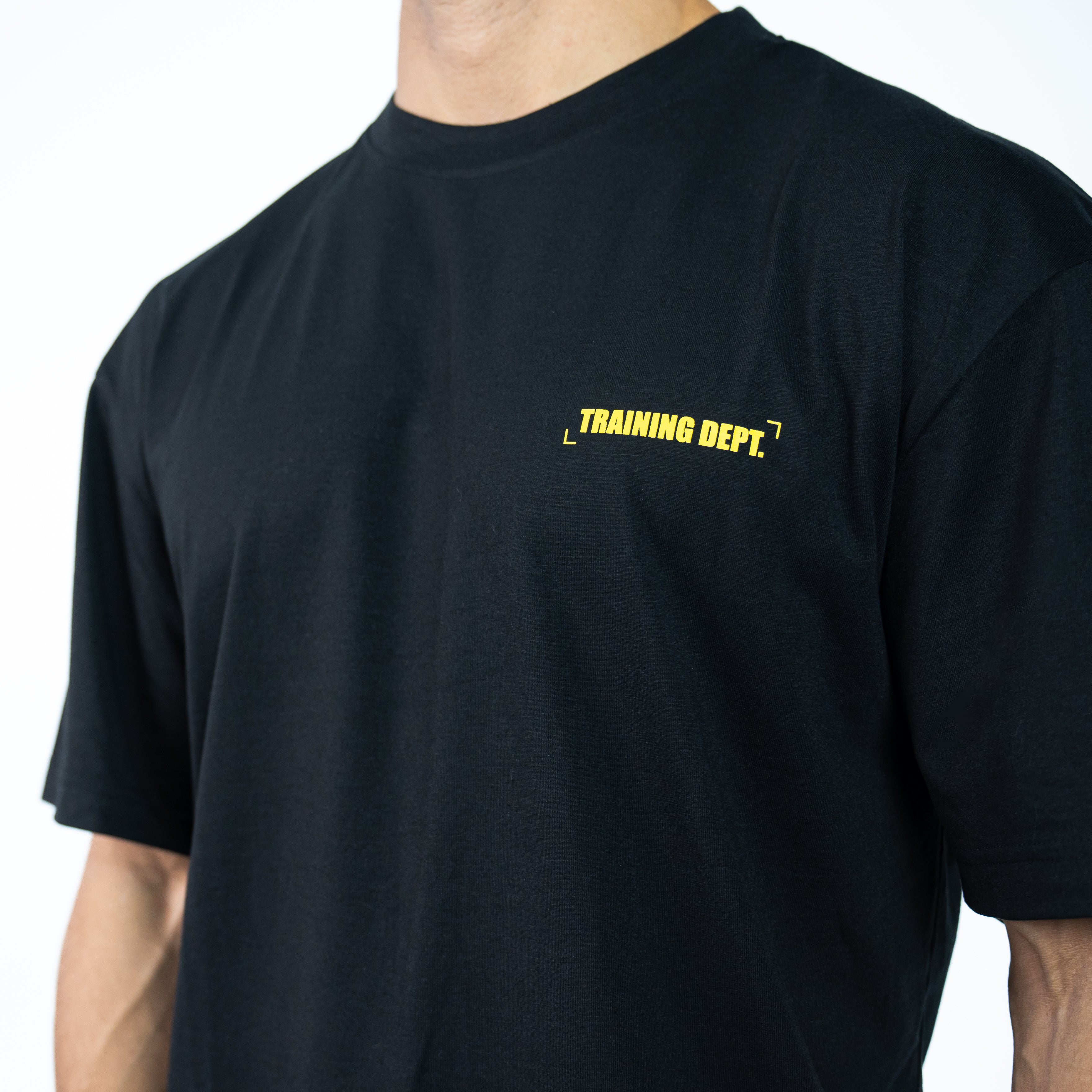 TRAINING DEPARTMENT OVERSIZE - BLACK - YELLOW