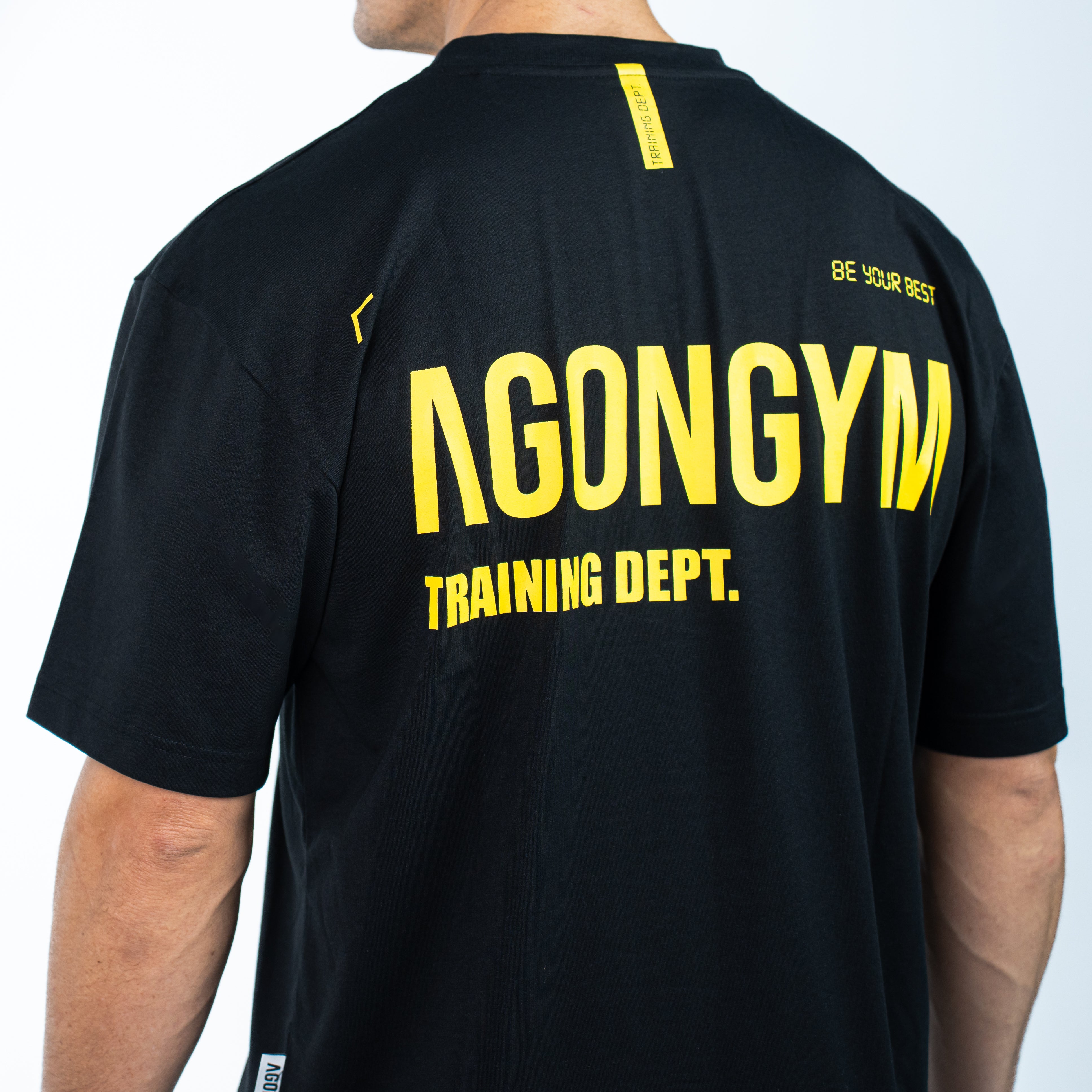 TRAINING DEPARTMENT OVERSIZE - BLACK - YELLOW