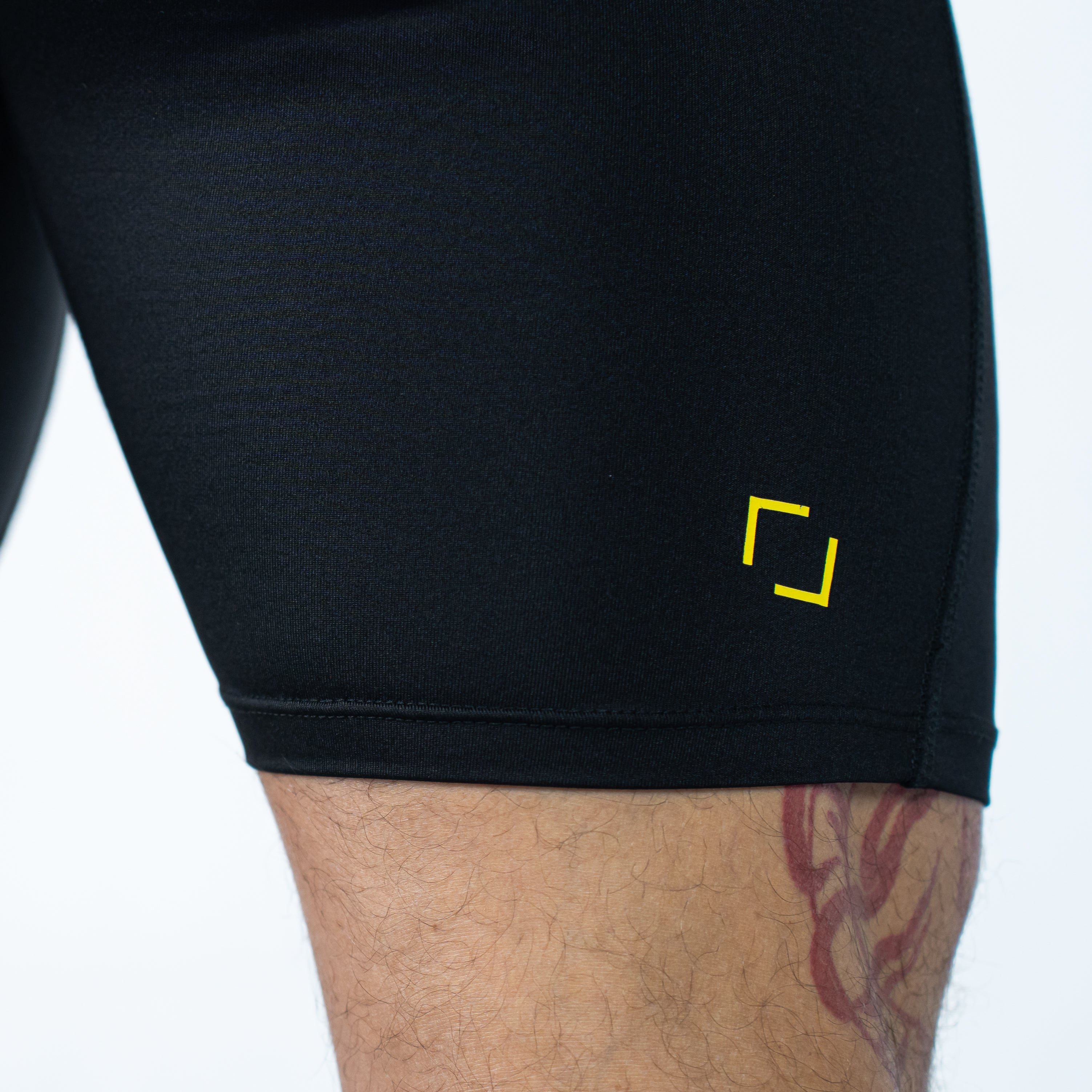 TRAINING DEPT. TIGHT SHORT - BLACK