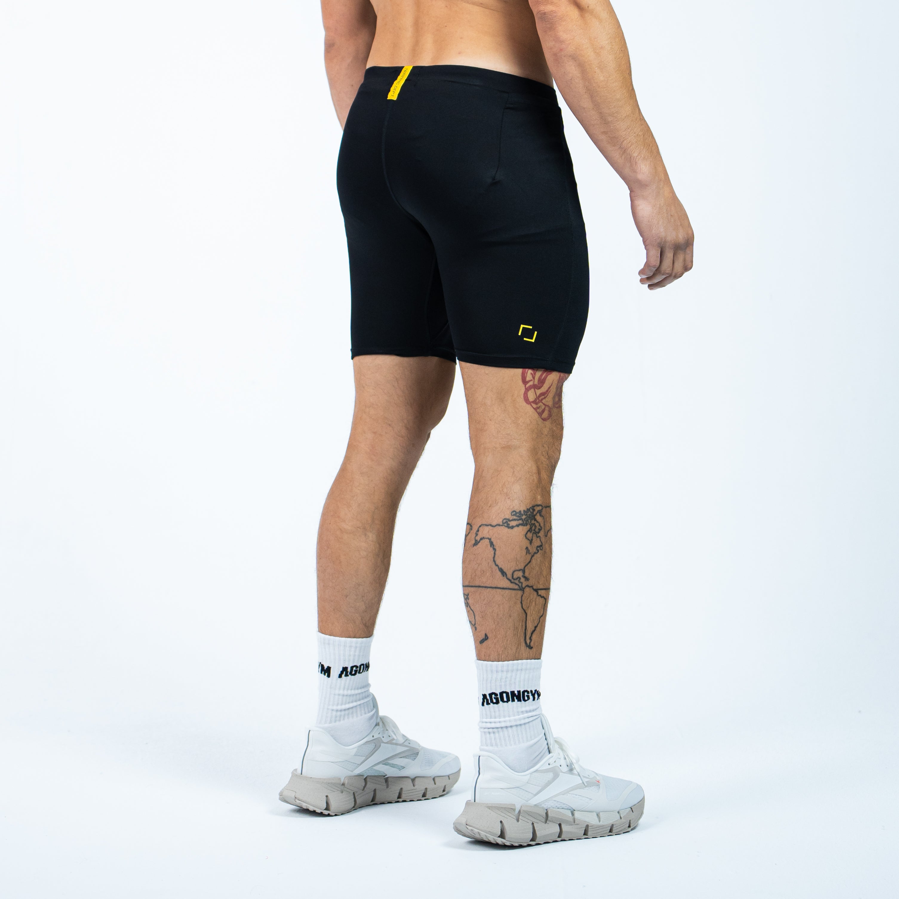 TRAINING DEPT. TIGHT SHORT - BLACK
