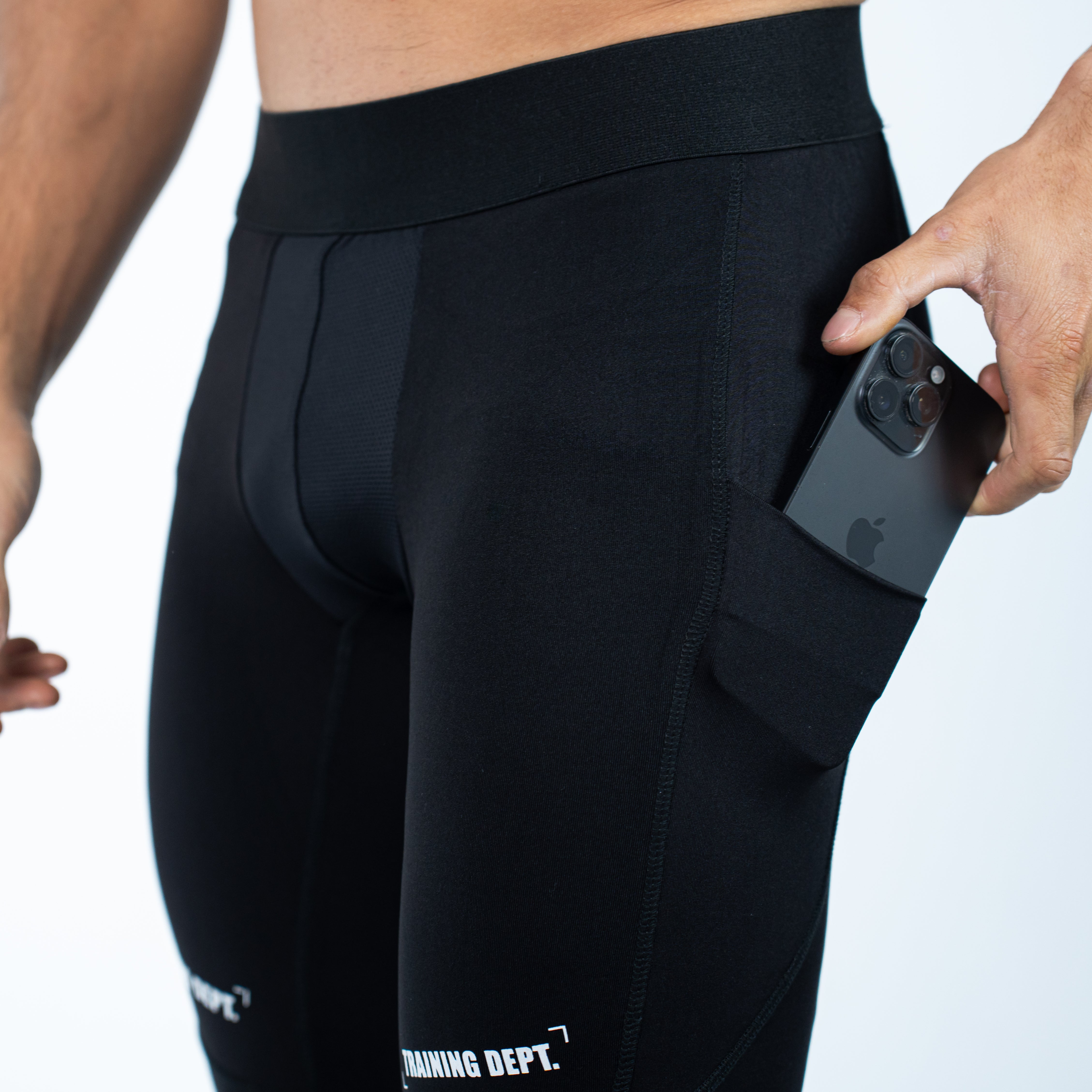 TRAINING DEPARTMENT TIGHT - BLACK