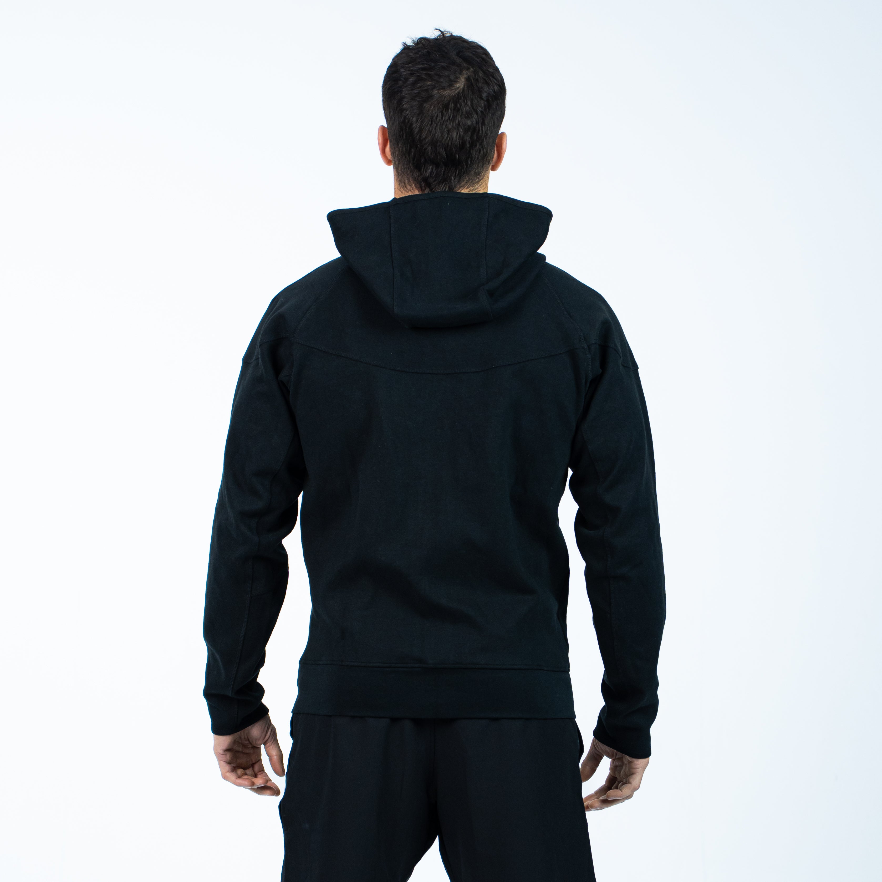 PERFORMANCE ZIP HOODIE - BLACK