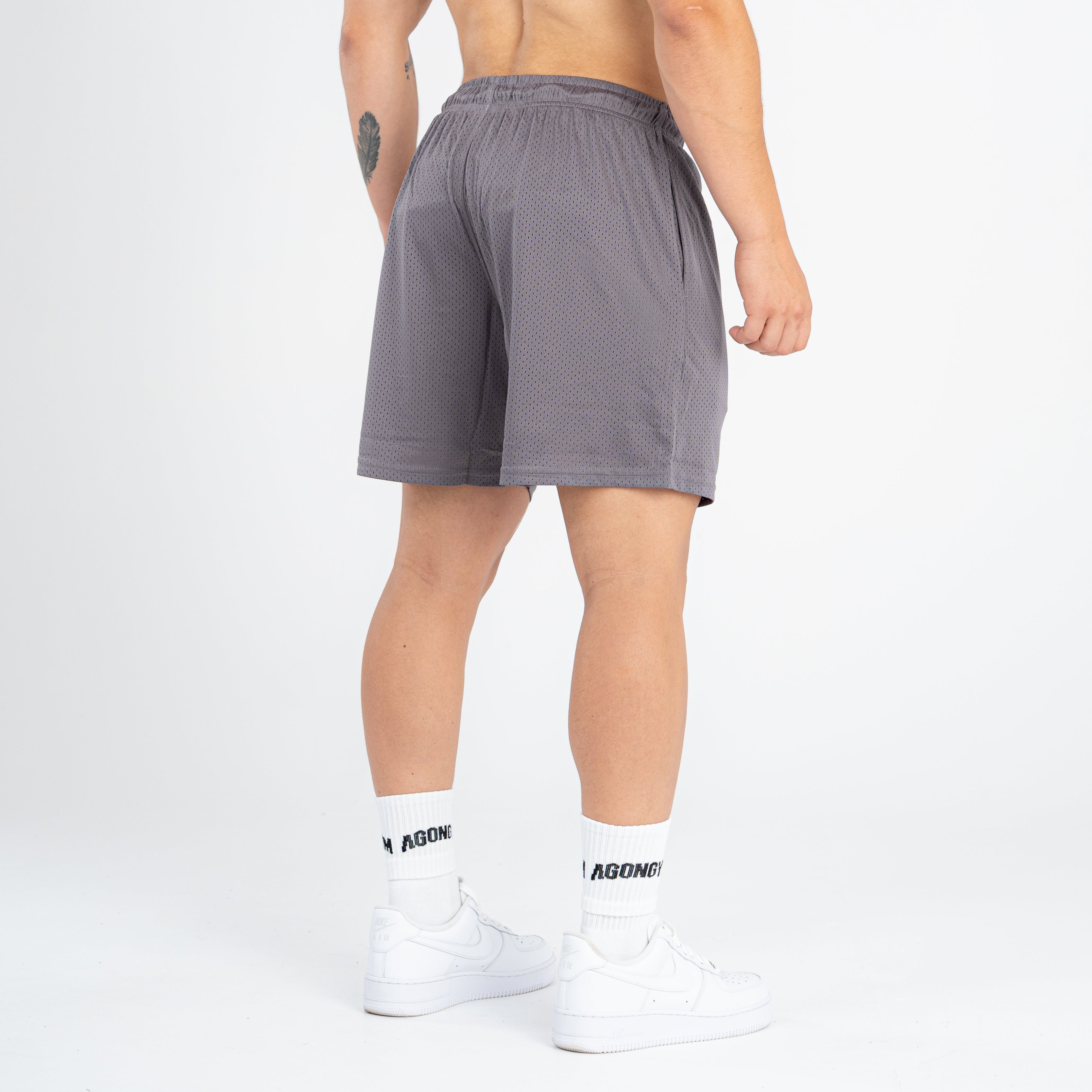 RETROWORKOUT SHORT - DARK GRAY