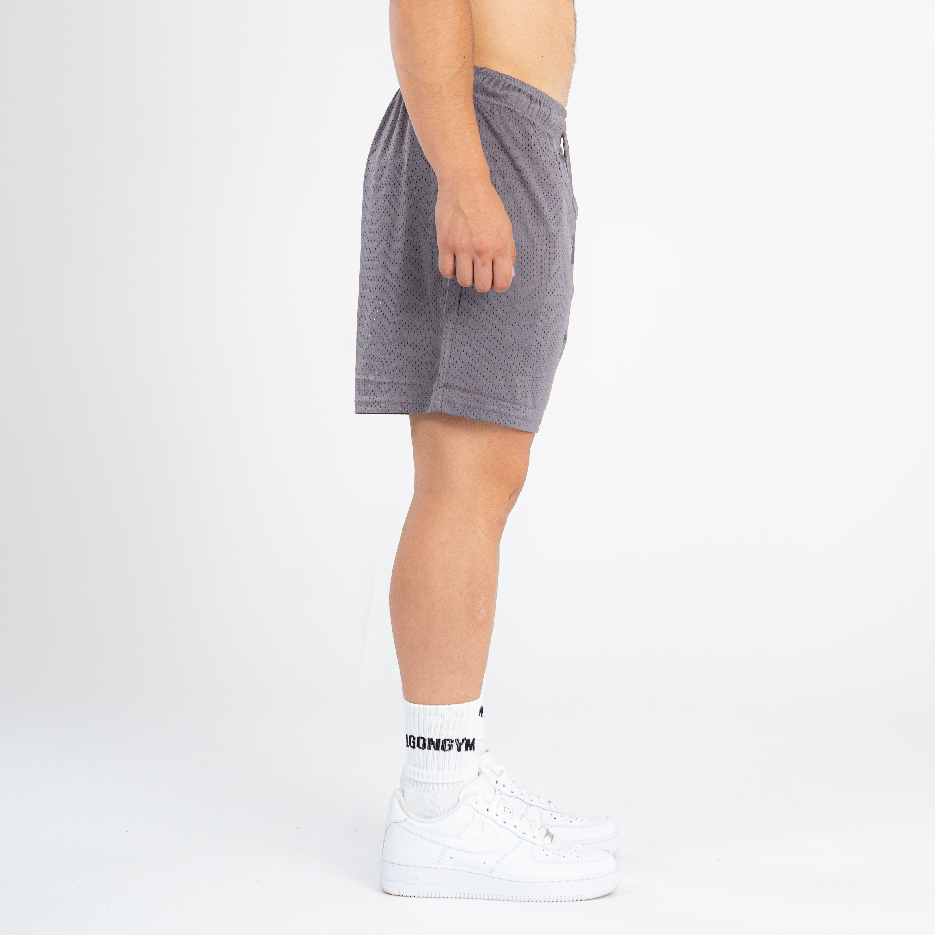 RETROWORKOUT SHORT - DARK GRAY