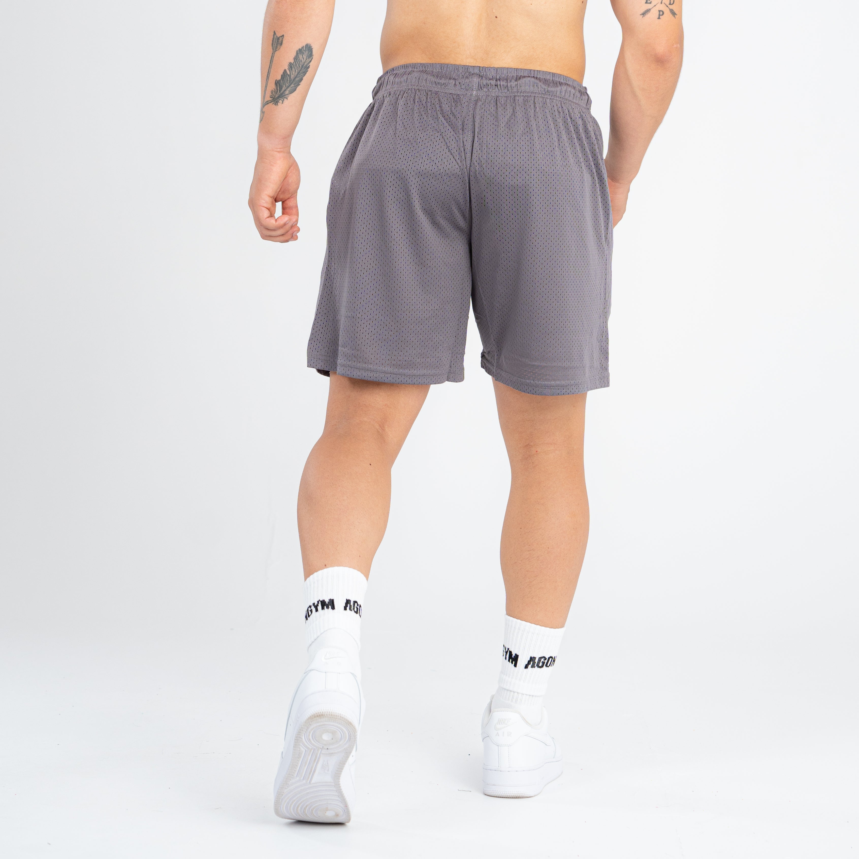RETROWORKOUT SHORT - DARK GRAY