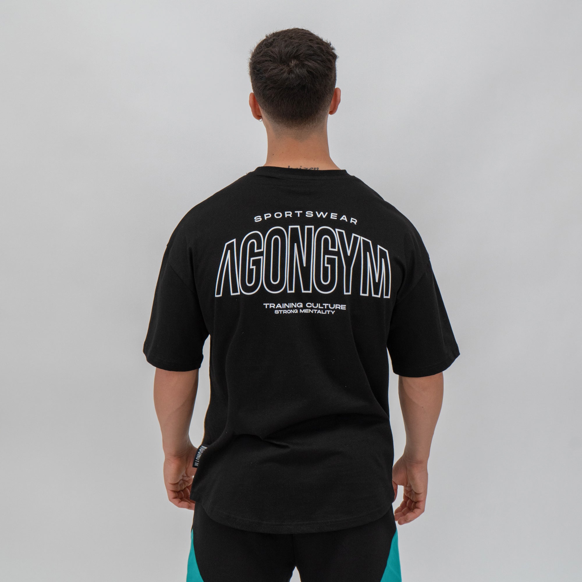 OVERSIZE TRAINING CULTURE - BLACK