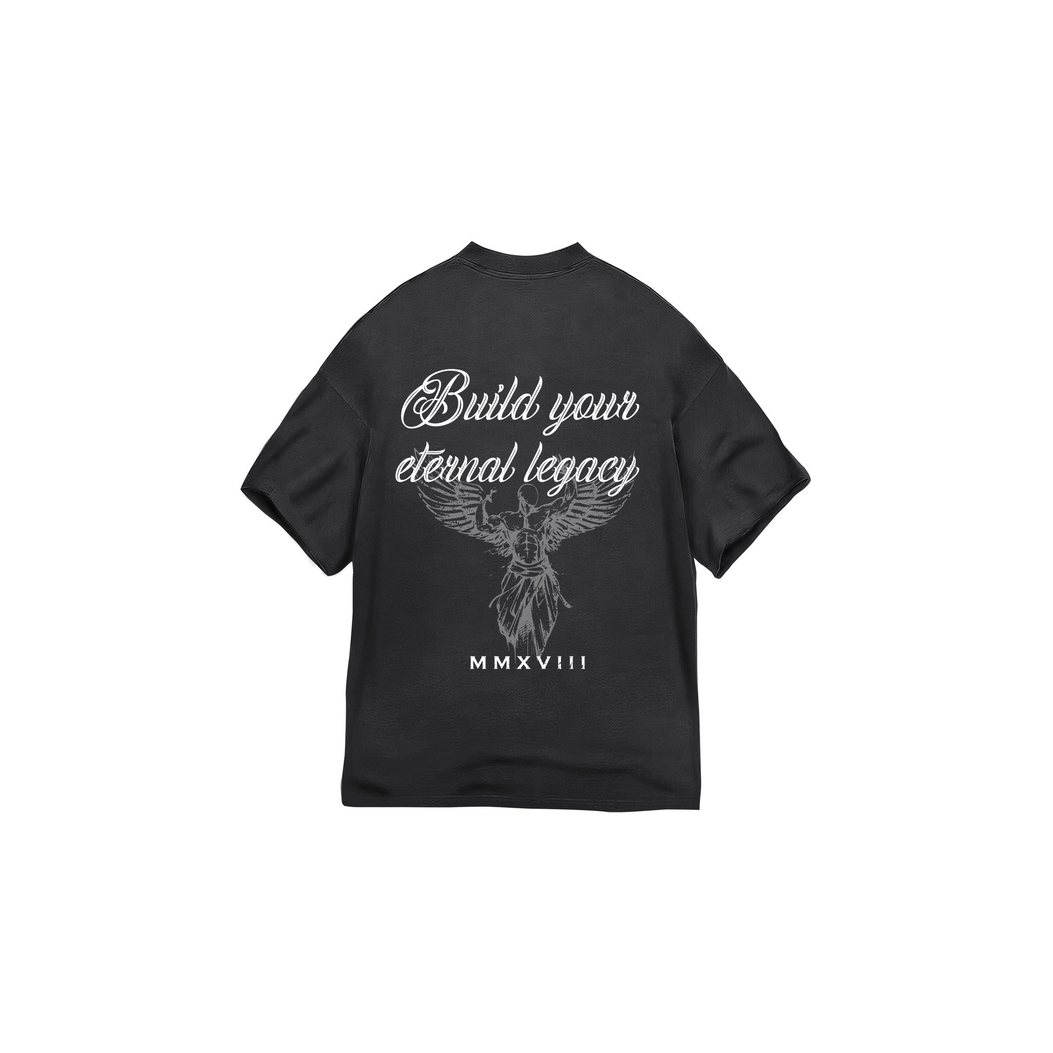 OVERSIZE ETERNAL LEGACY - WASHED DARK GREY