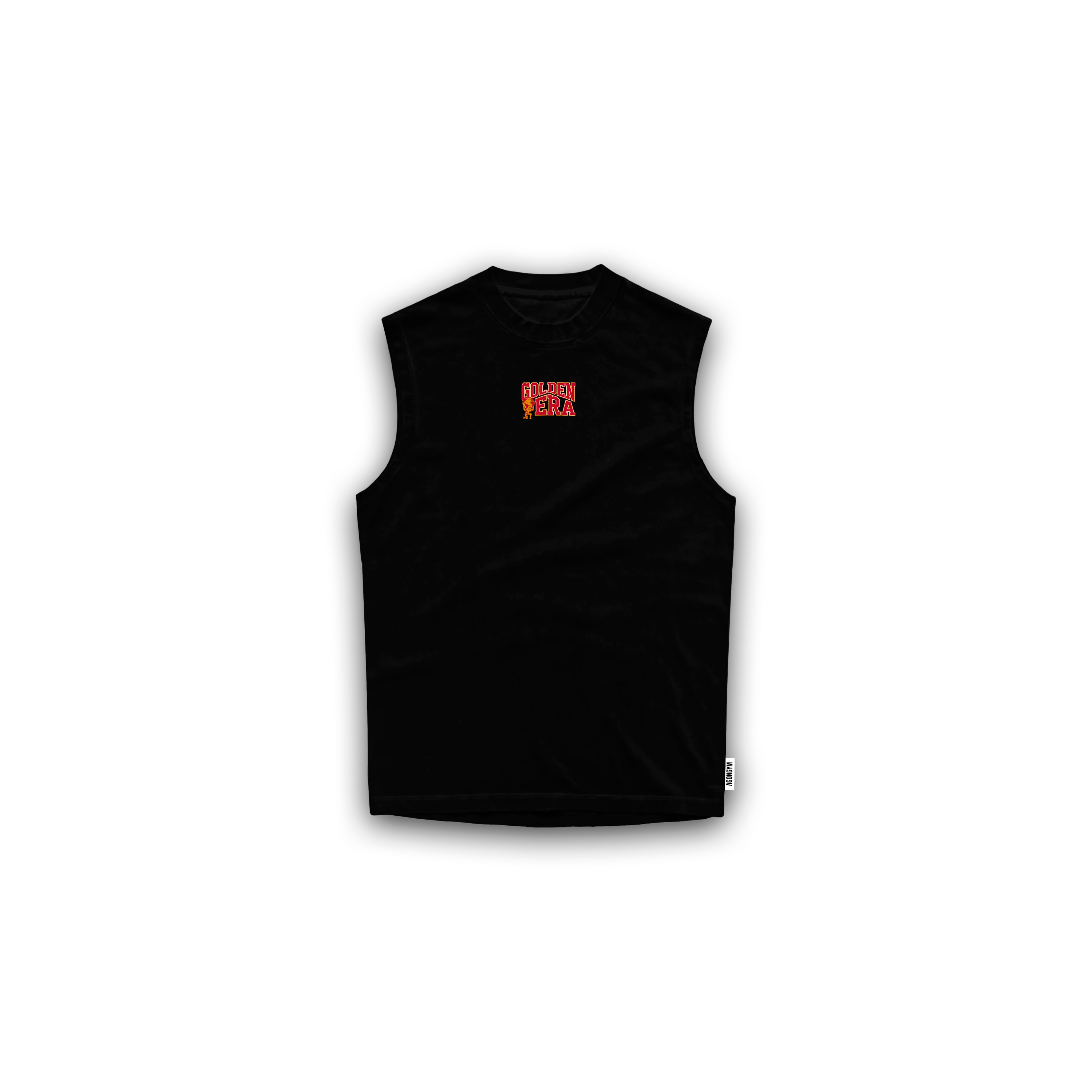 GOLDEN ERA OVERSIZE SLEEVELESS - BLACK