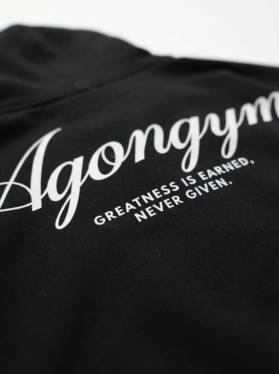 LIFTING CULTURE ZIP HOODIE - BLACK
