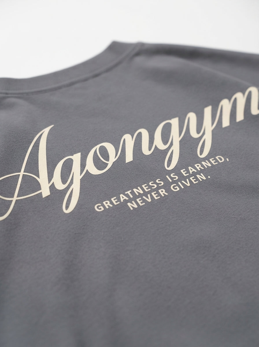 LIFTING CULTURE OVERSIZE - PETROL GREY