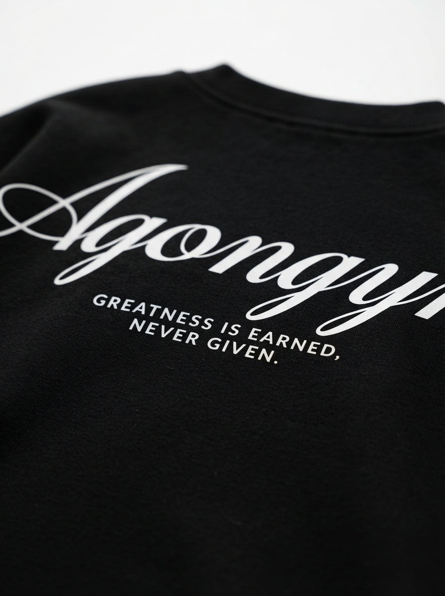 LIFTING CULTURE PULLOVER - BLACK