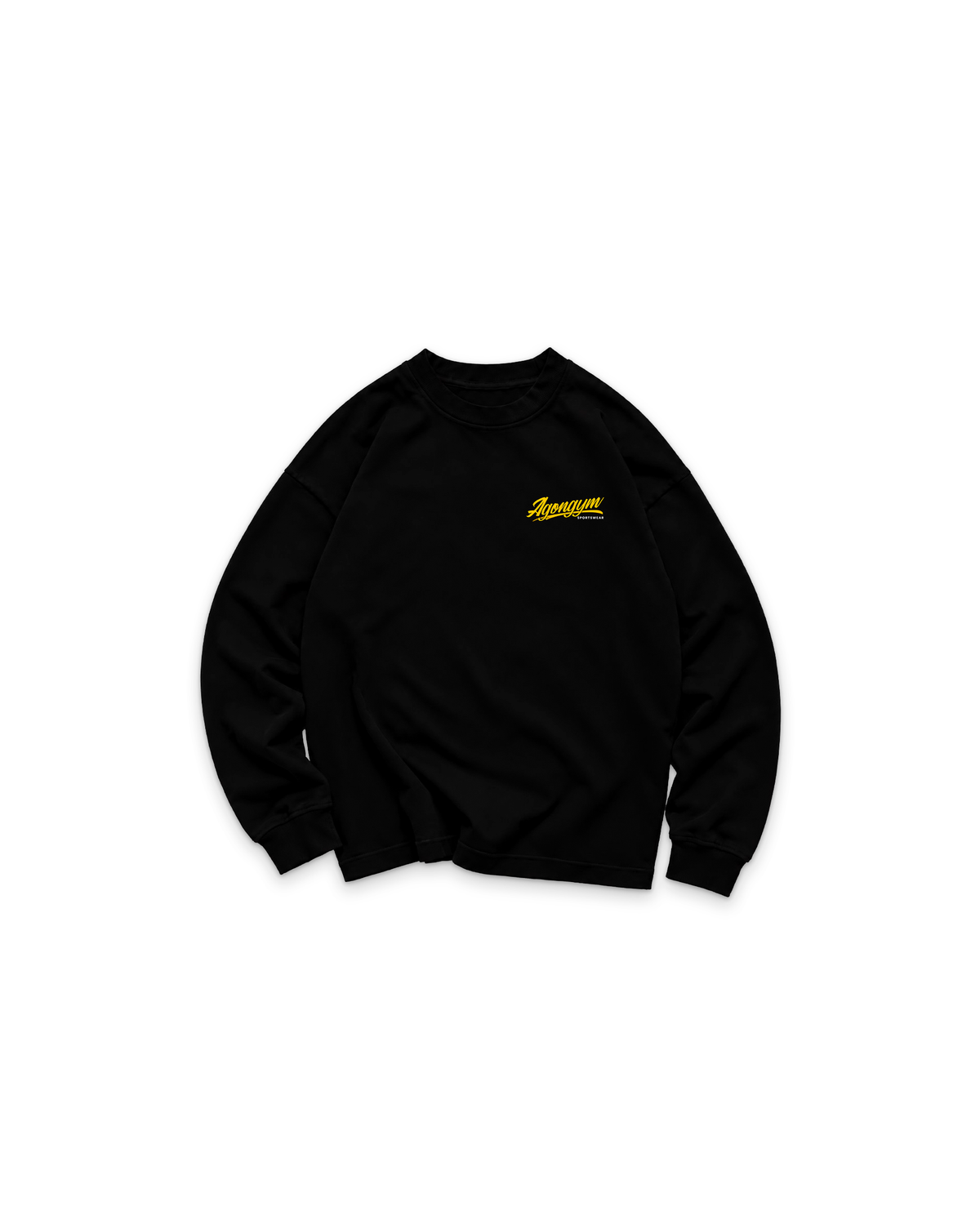 NEVER GIVEN LONG SLEEV - BLACK