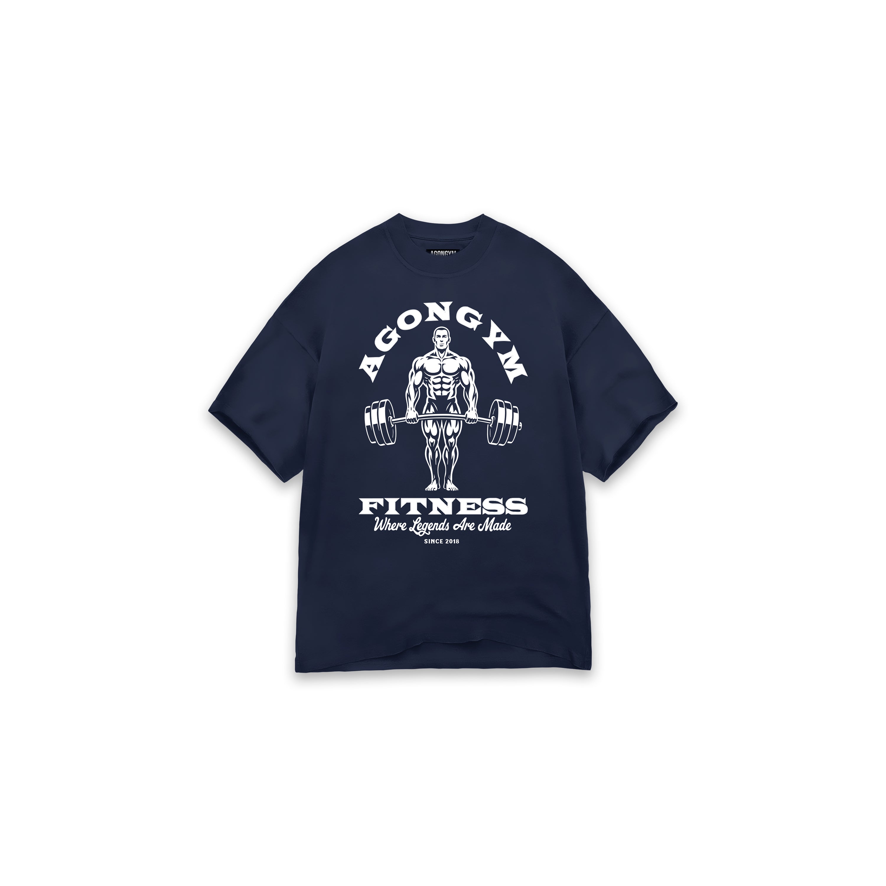 OVERSIZE GOLDS TRIBUTE - NAVY