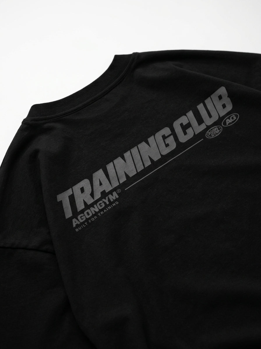 OVERSIZE TRAINING CLUB - BLACK EDIT