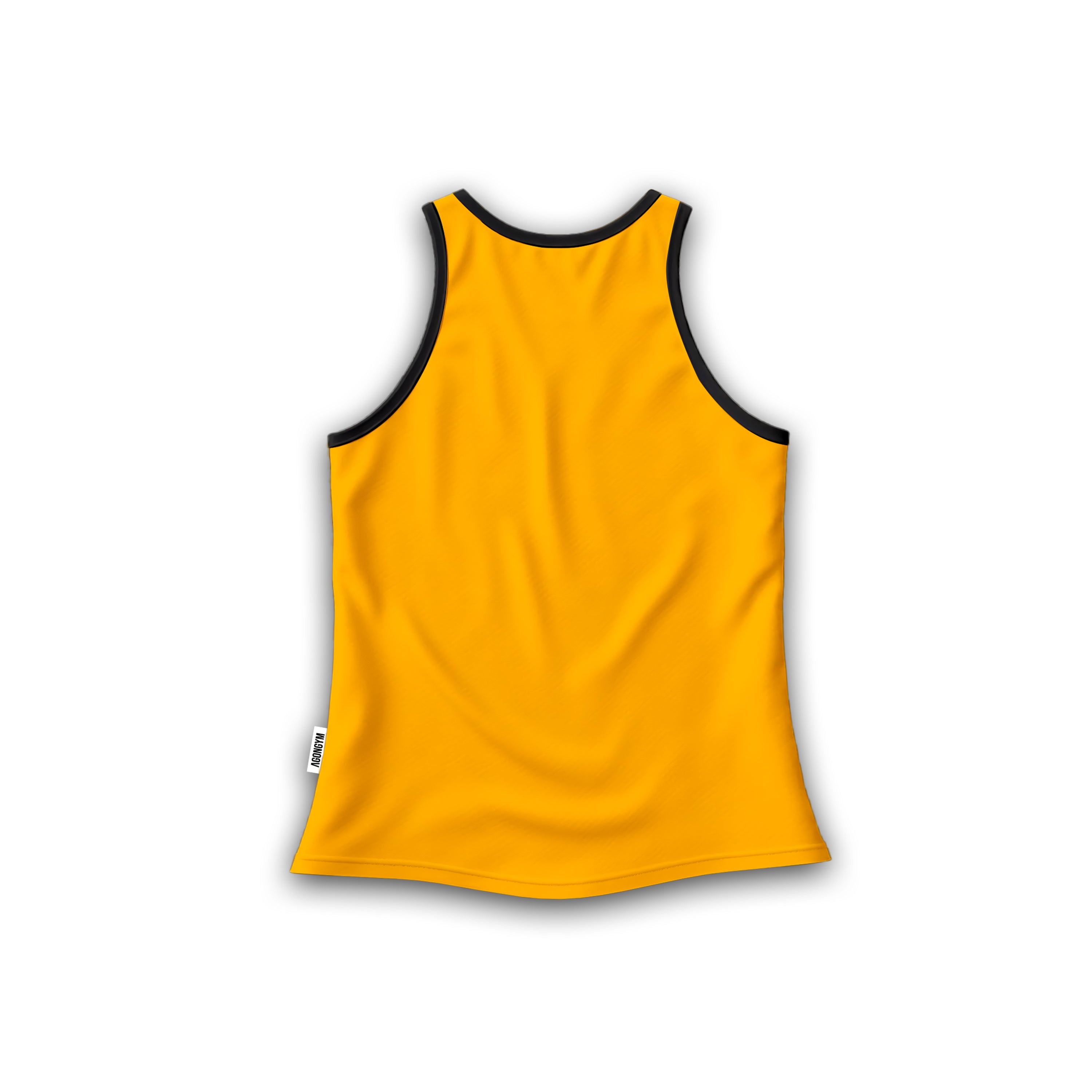BODYBUILDING STRINGER BY JT - GOLDEN YELLOW