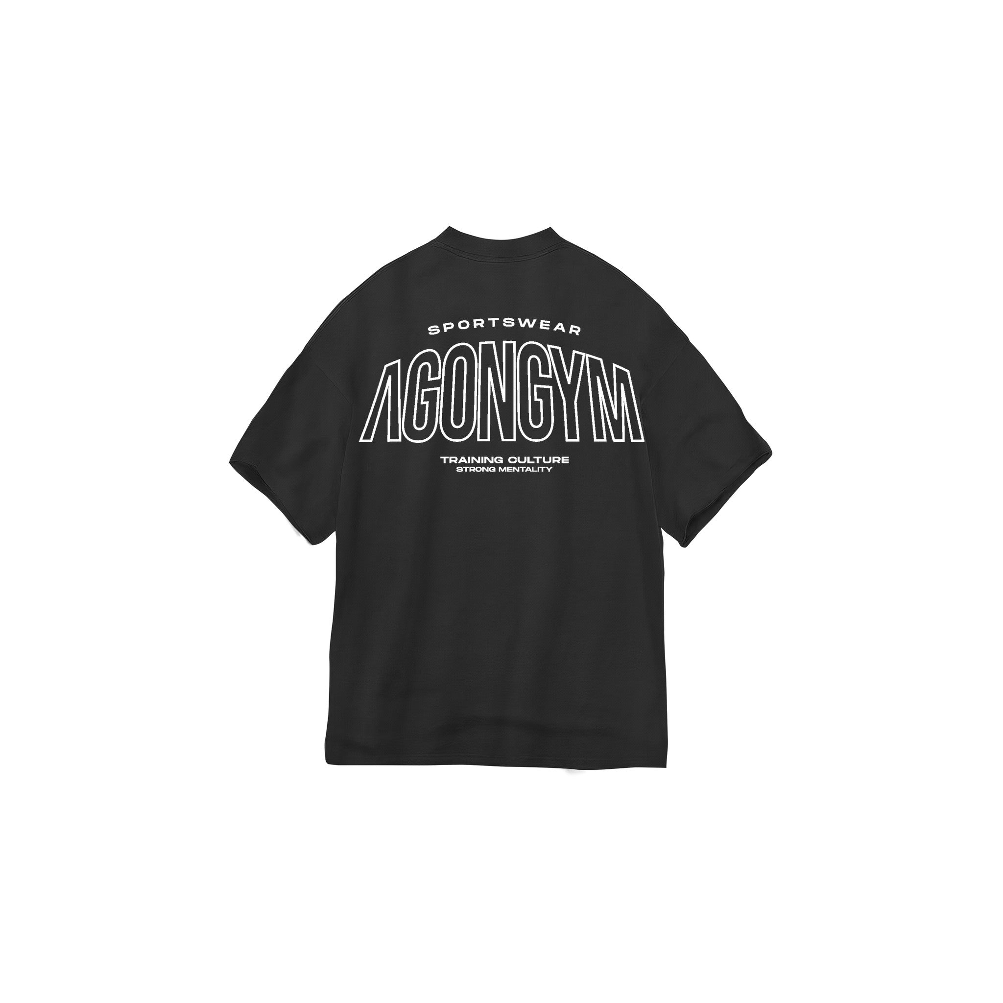 OVERSIZE TRAINING CULTURE - BLACK