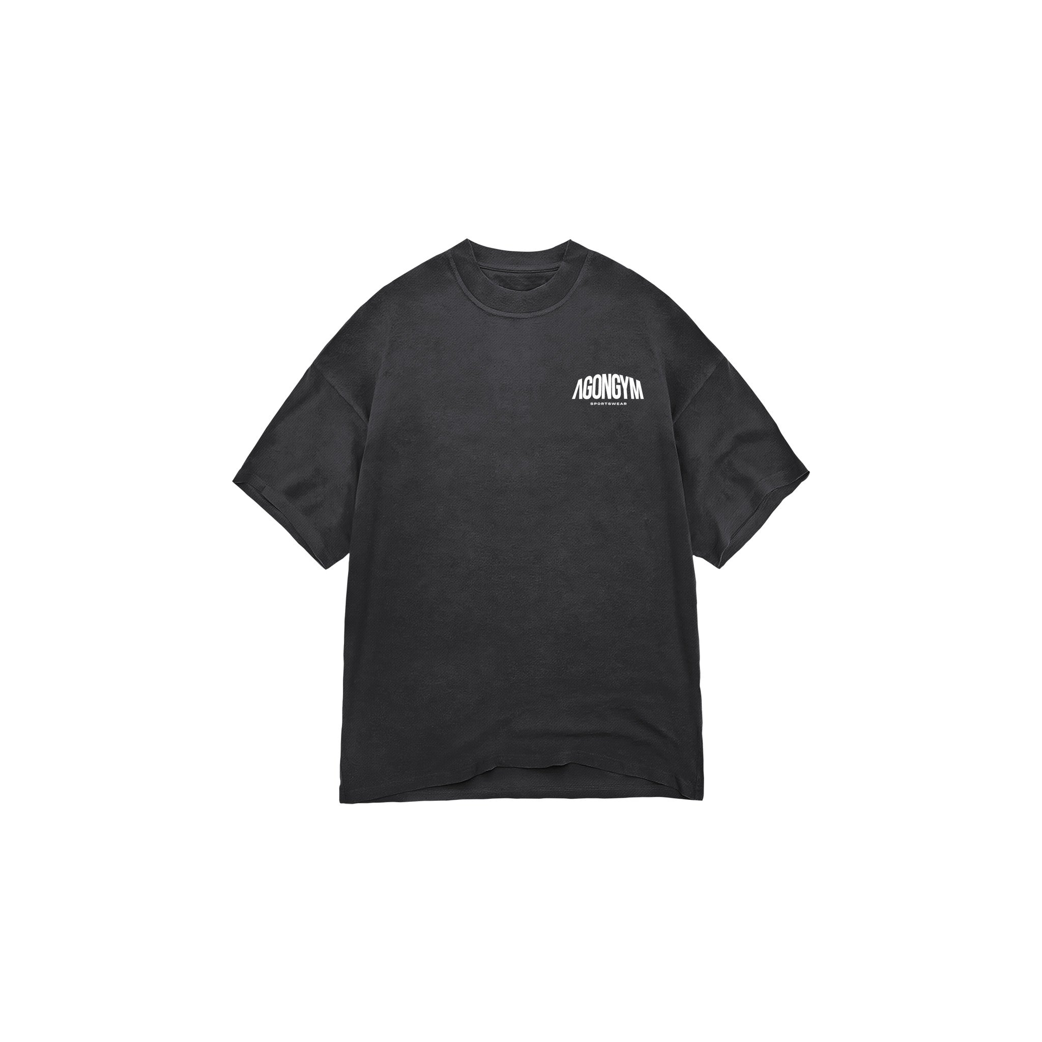 OVERSIZE TRAINING CULTURE - WASHED DARK GREY