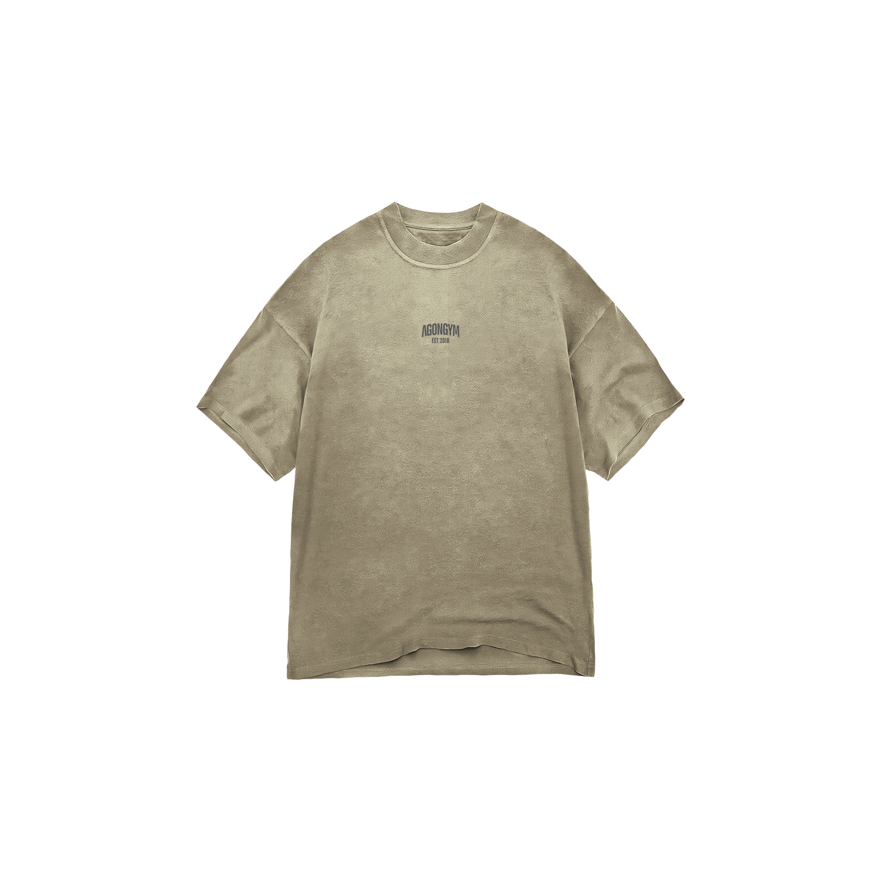 Oversize Classic Line Washed Brown — Vista frontal